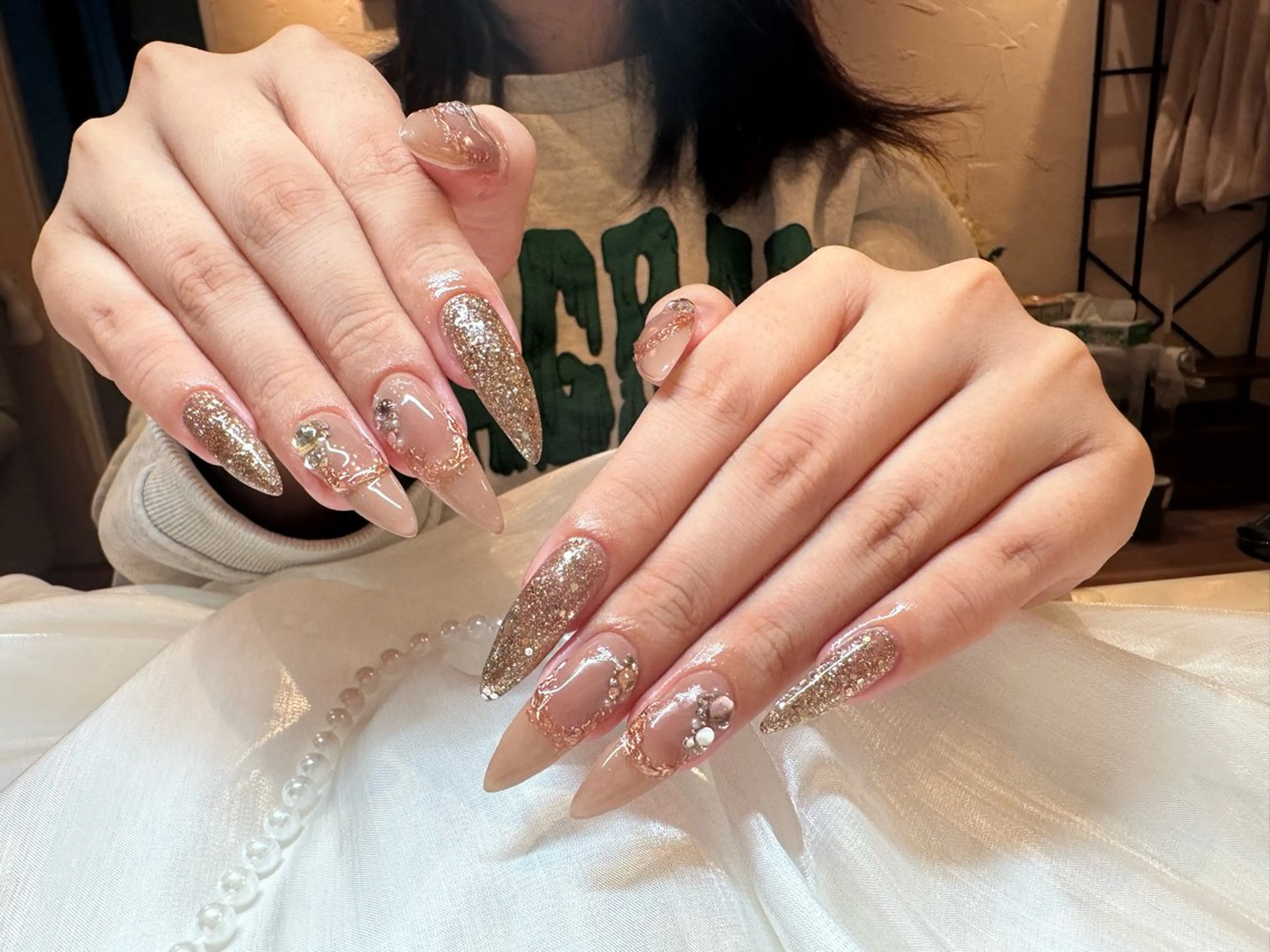 ネイル ハンドネイル Vanilla ネイルサロン　西川口のネイルデザイン