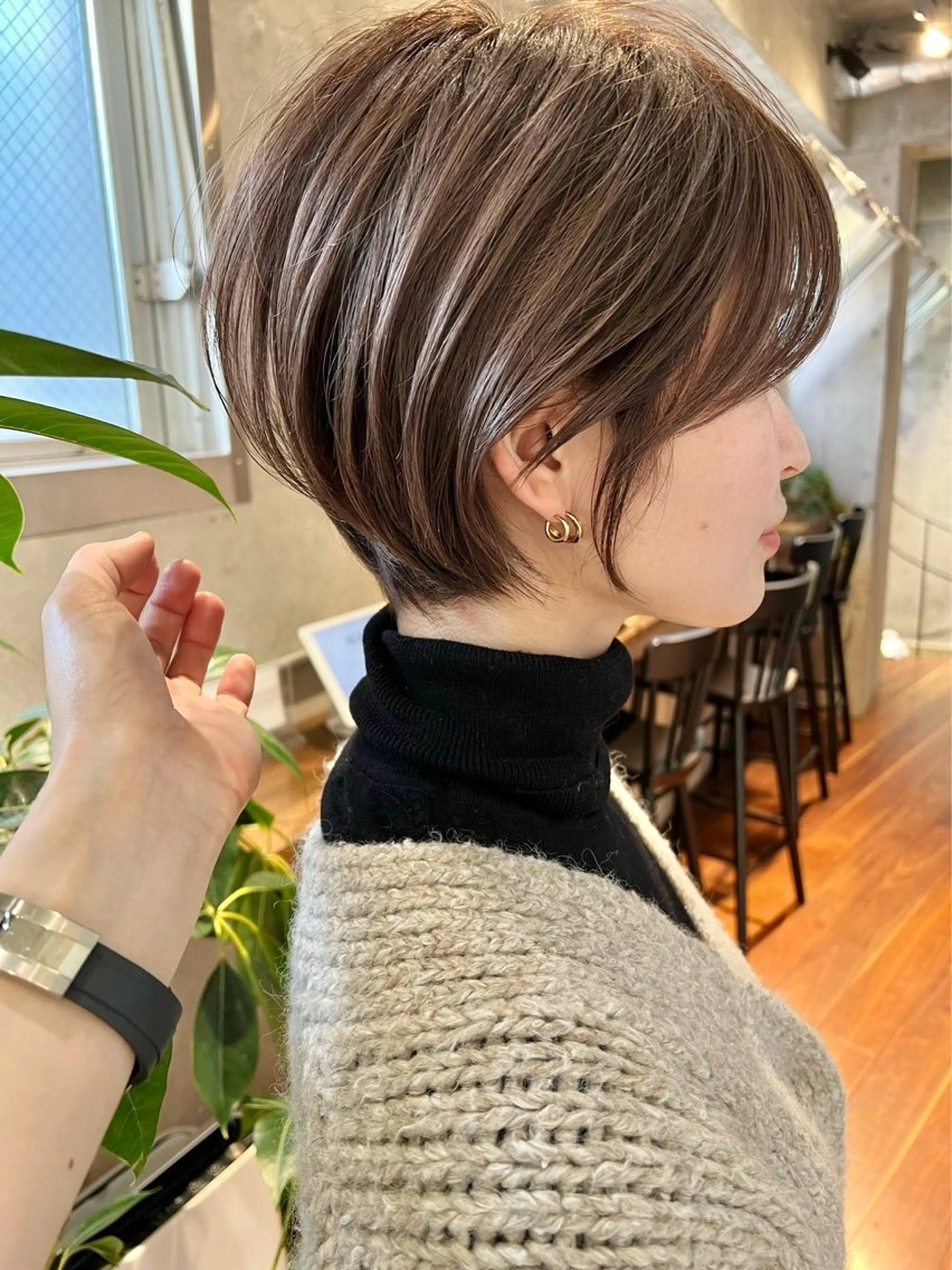 ショート カラー カット ヘアカラー ハイライトNo.1☆ ゆうのヘアスタイル