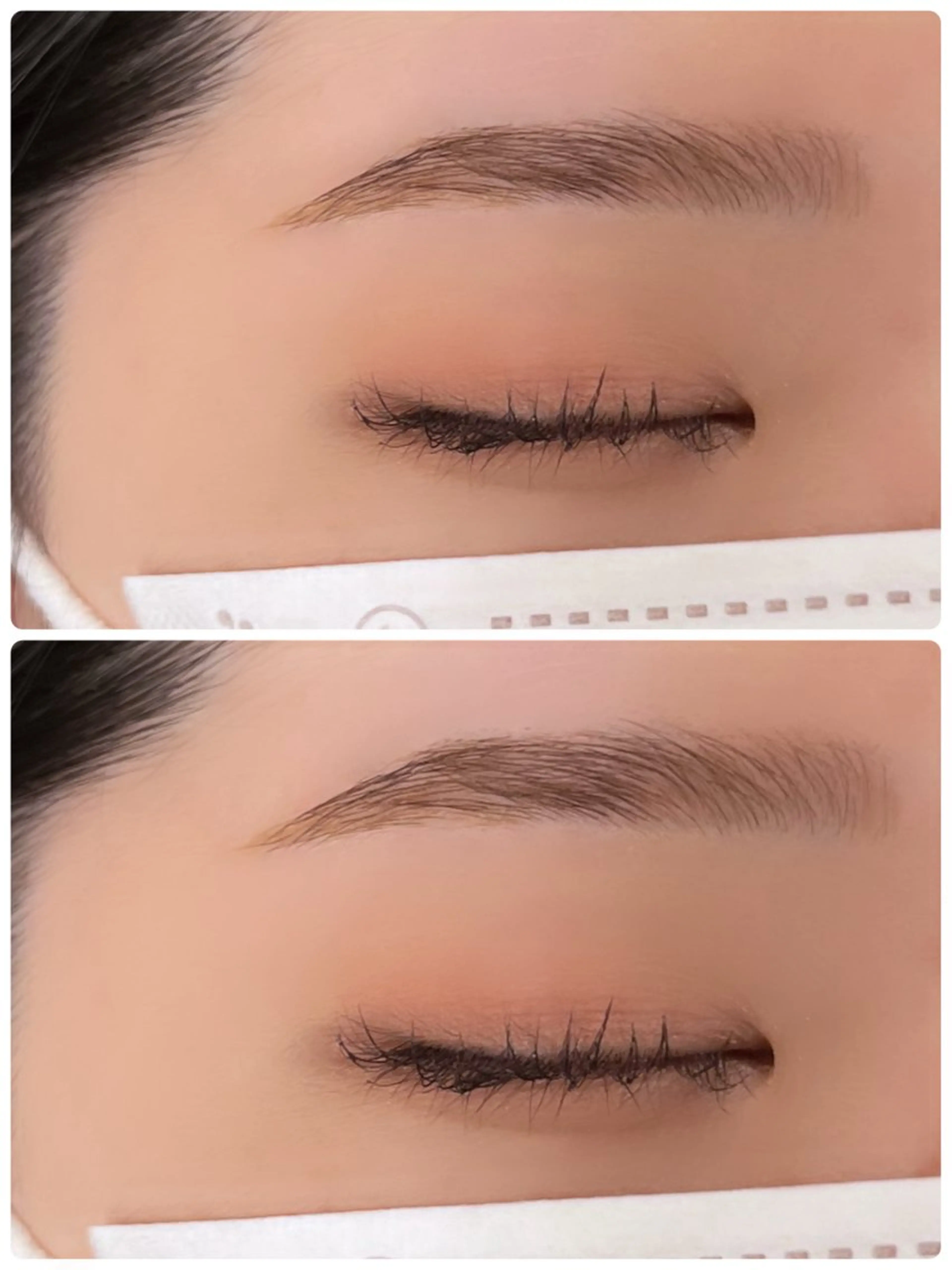 【女性限定メニュー】アイブロウWAX+HBL+[間引きorケア]+メイク◆通常¥12,000の写真