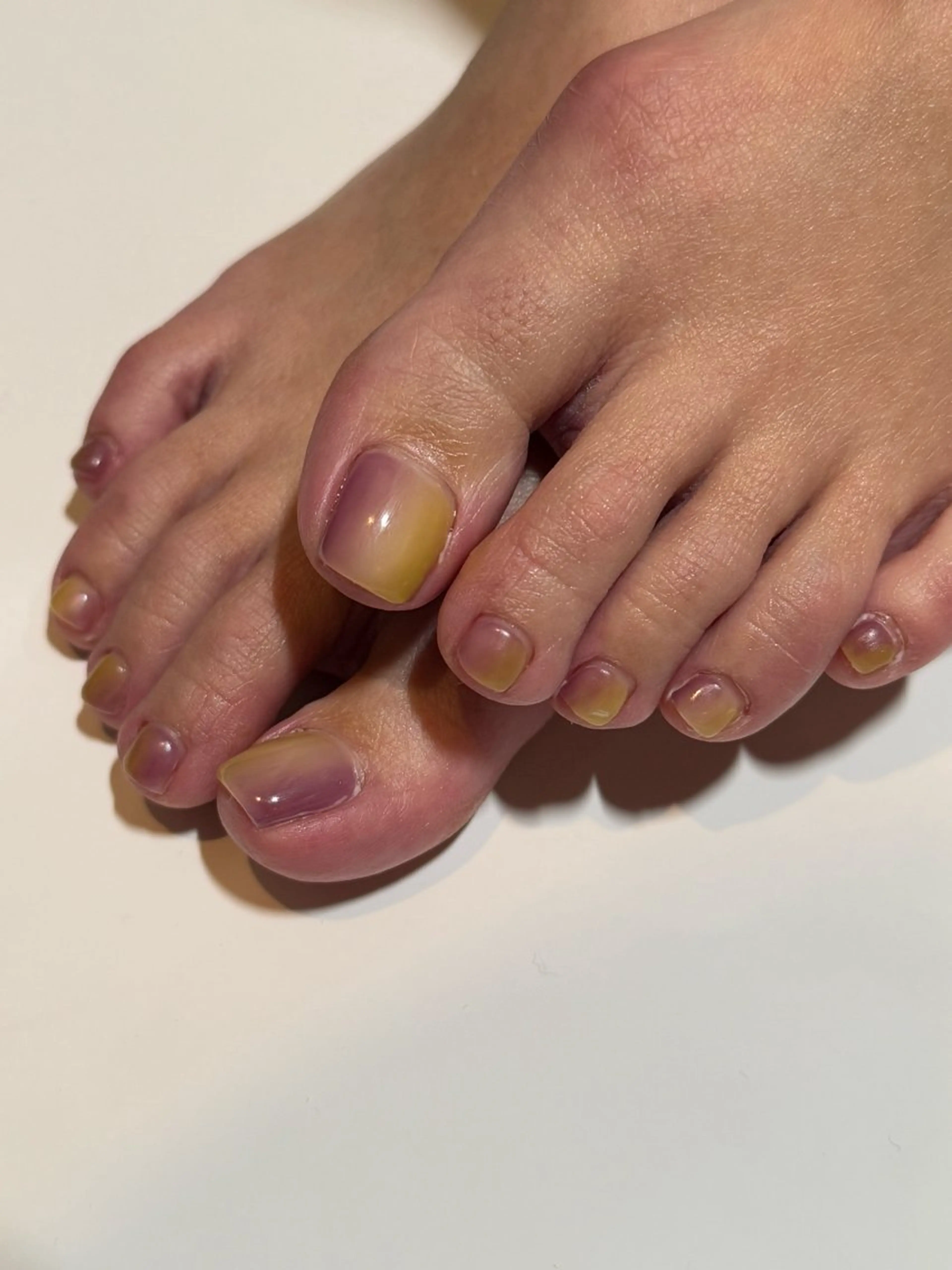 フット『ニュアンスネイル10本art+角質ケア✨』の写真