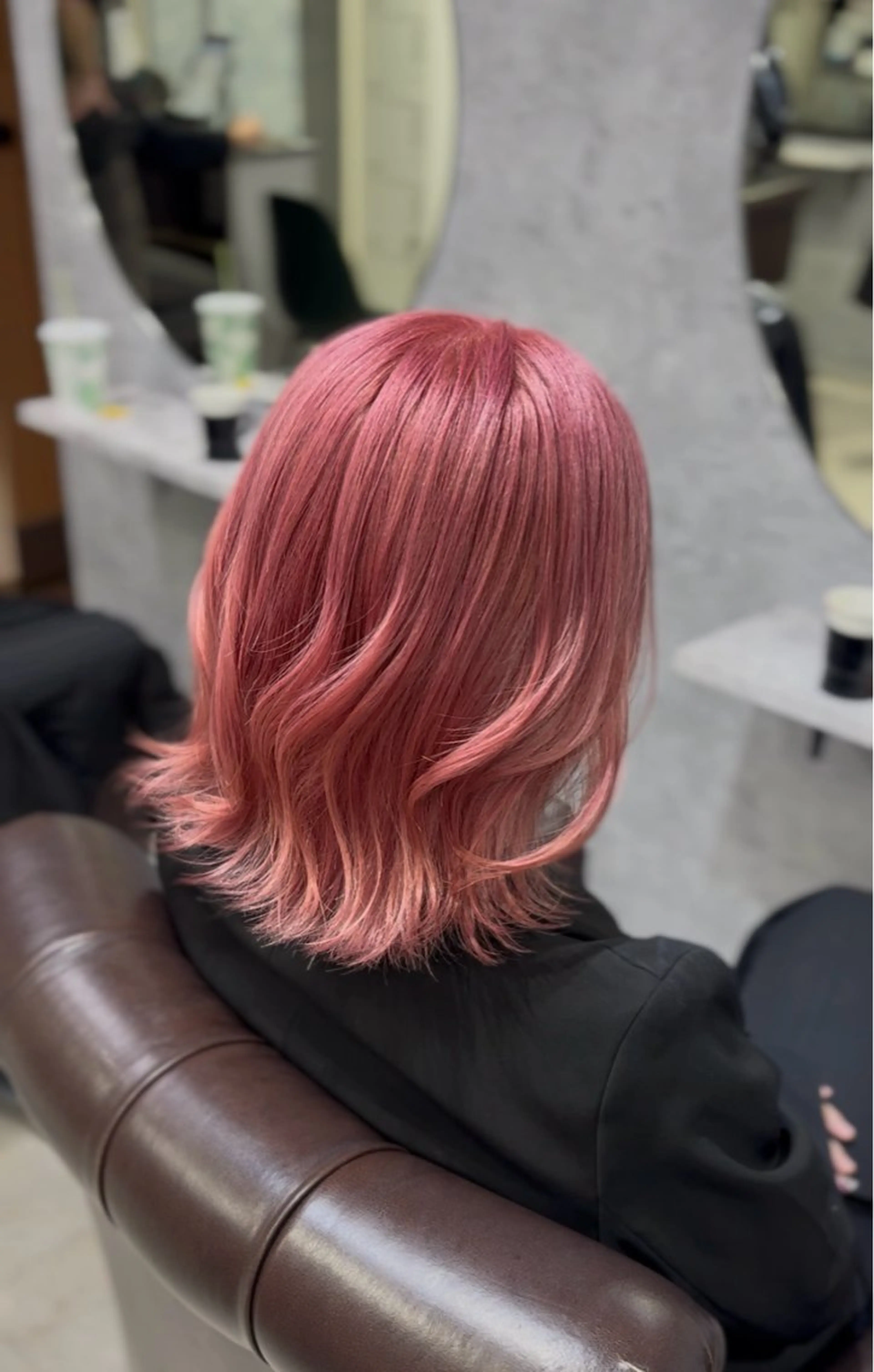 ミディアム ヘアカラー トリートメント ❄️高木 里歩❄️のヘアスタイル