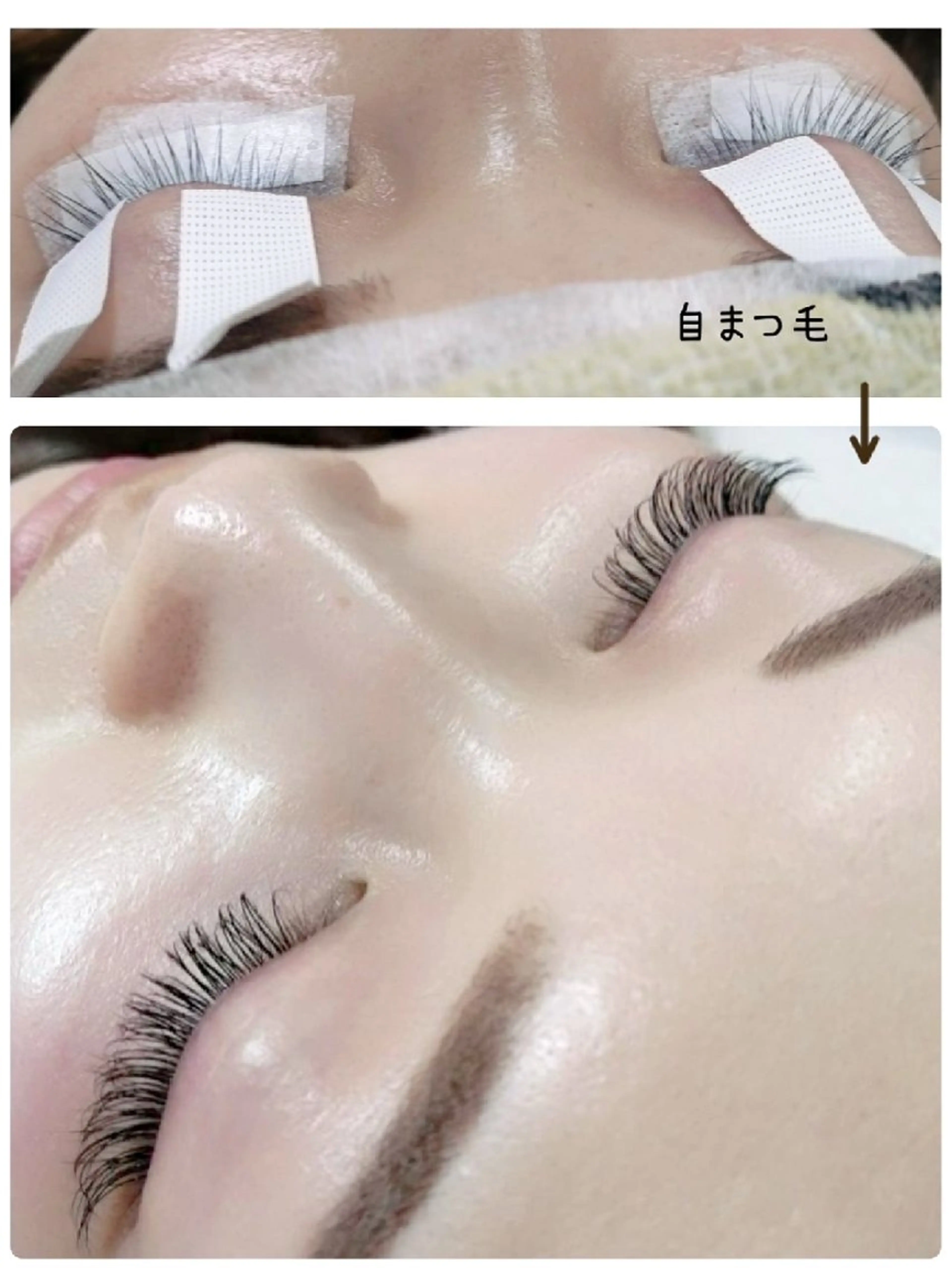 マツエク・マツパ フラットラッシュ マツエク 吉岡 ゆうなのマツエク・マツパデザイン