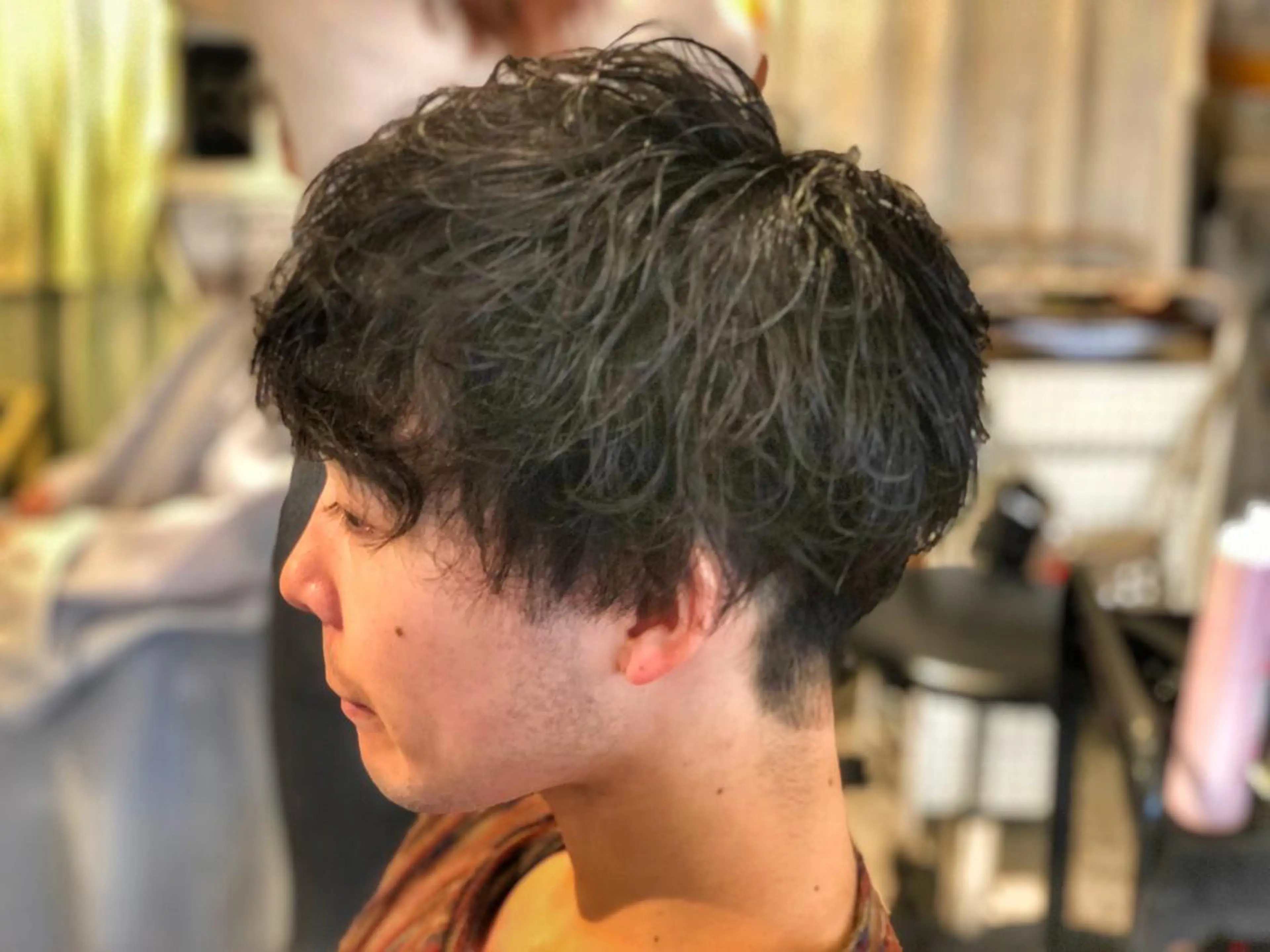 ショート メンズ 美髪矯正 Rioのヘアスタイル