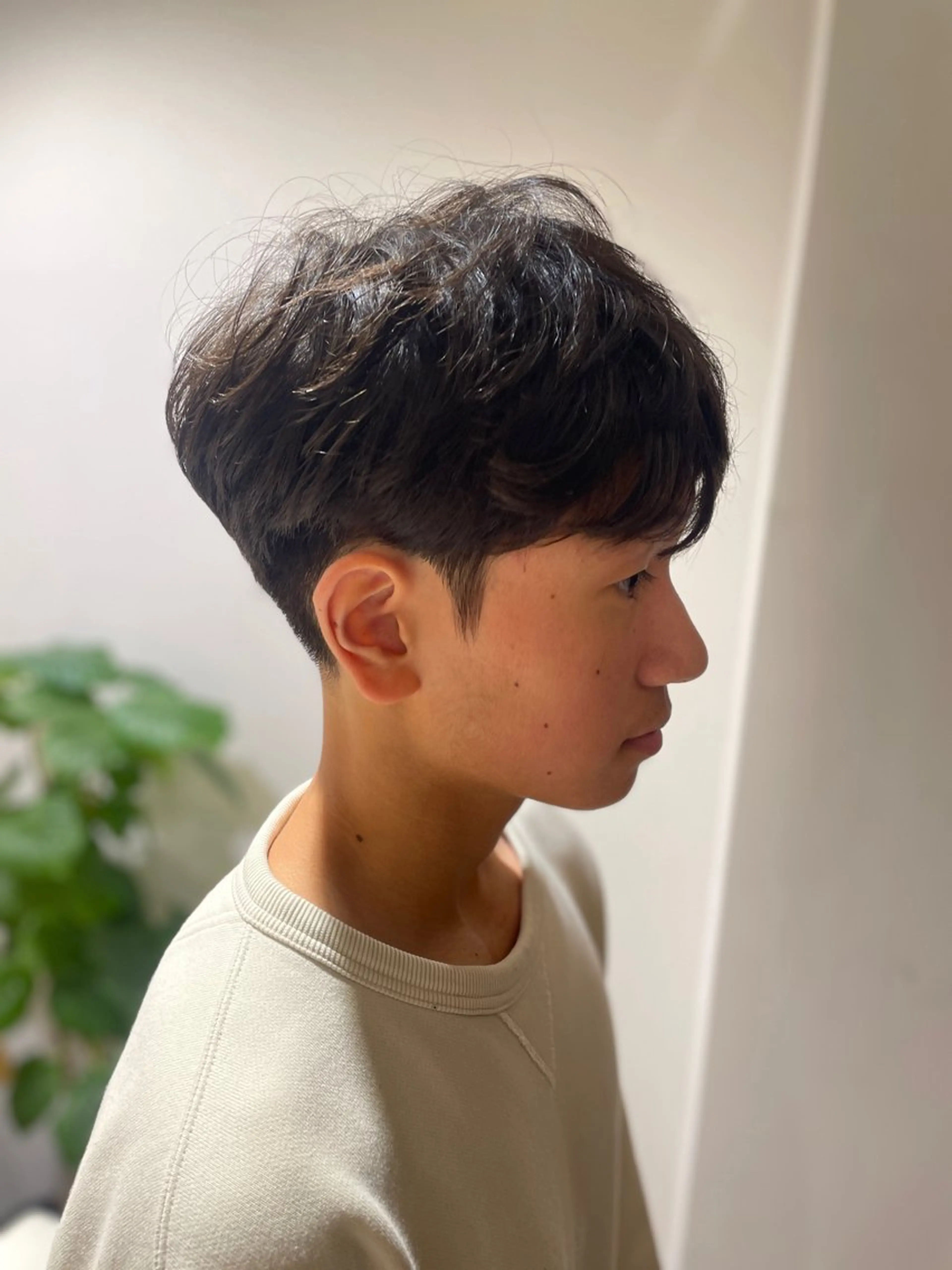 メンズ キッズ 学生（メンズ向け） 刈り上げ wakana／ メンズカット／カラーのヘアスタイル