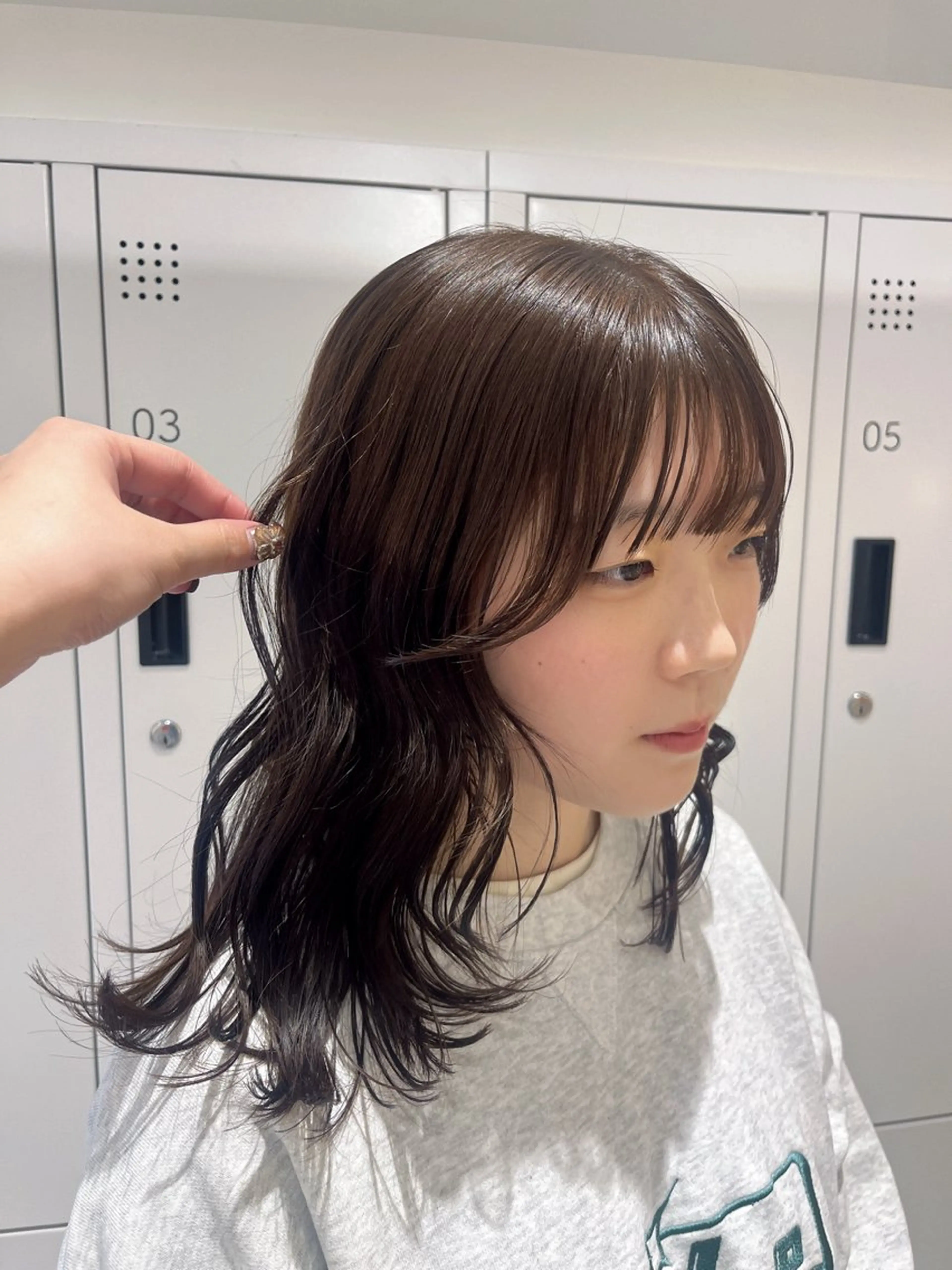 ロング カラー みう/仙台/暖色/ 艶髪/顔周りカット/のヘアスタイル