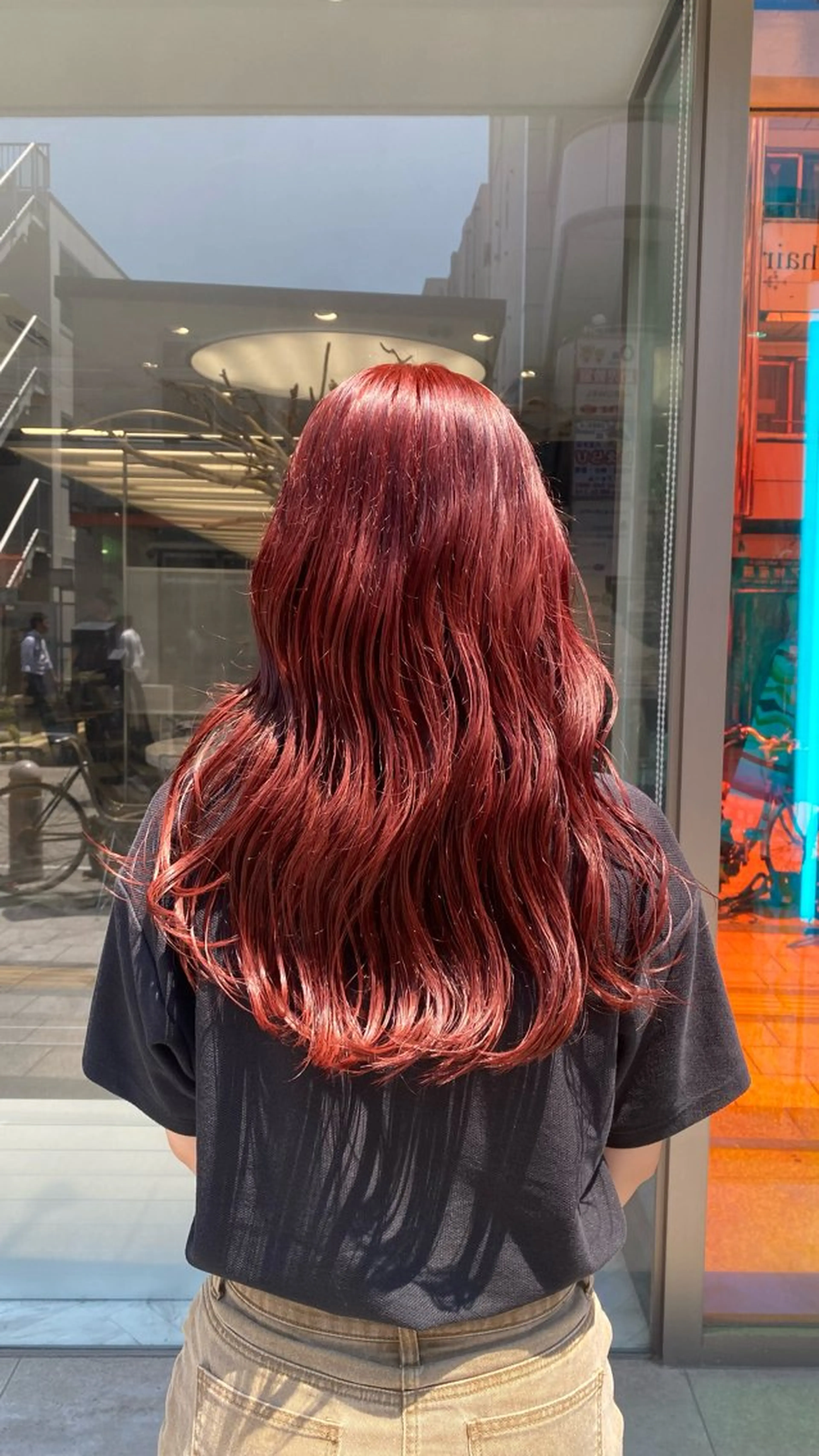 ロング カラー ヘアカラー カンナ【Y2Kネイル /コーンロウ】のネイルデザイン