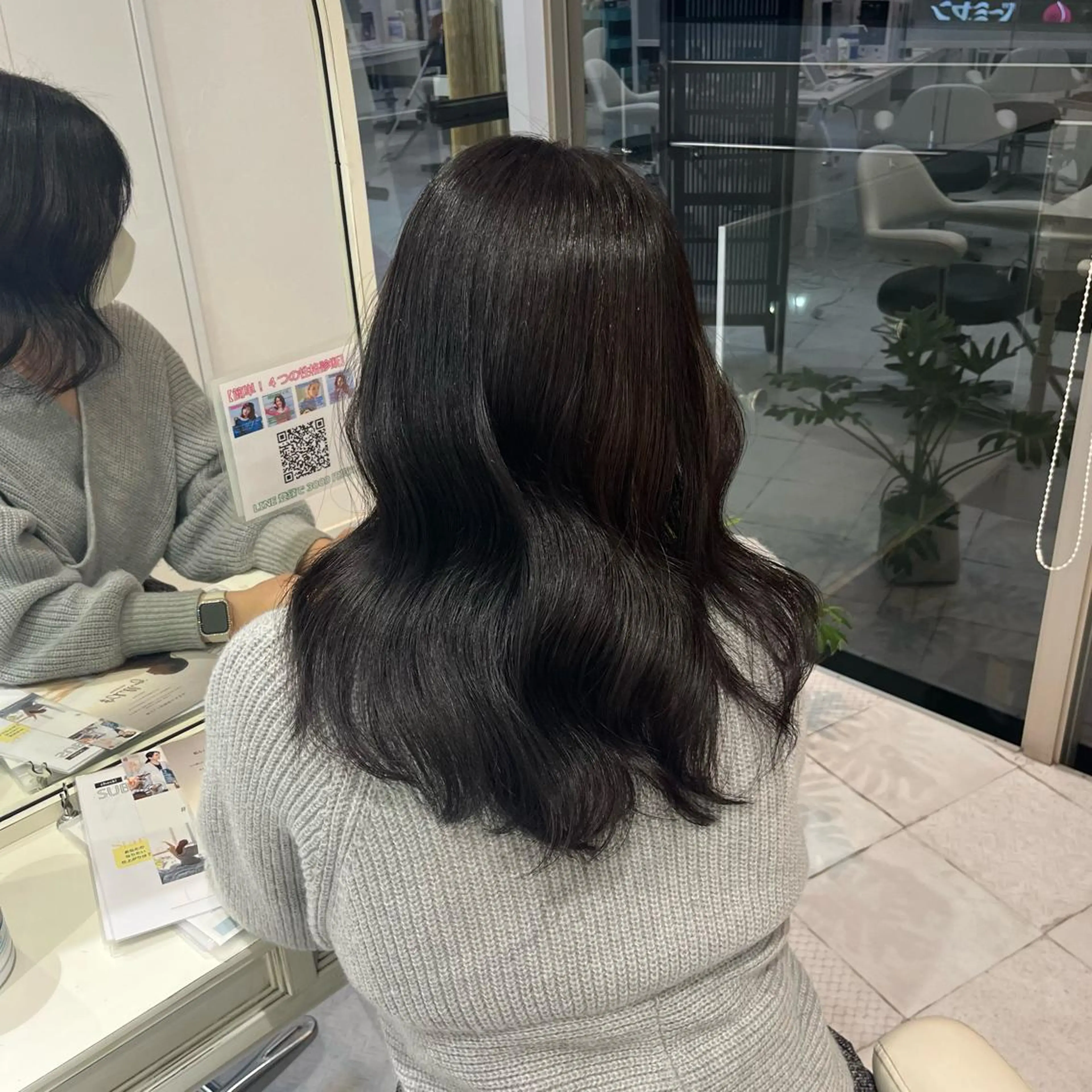 🖤👾落ちる黒染め フェイクブラック 👾🖤の写真