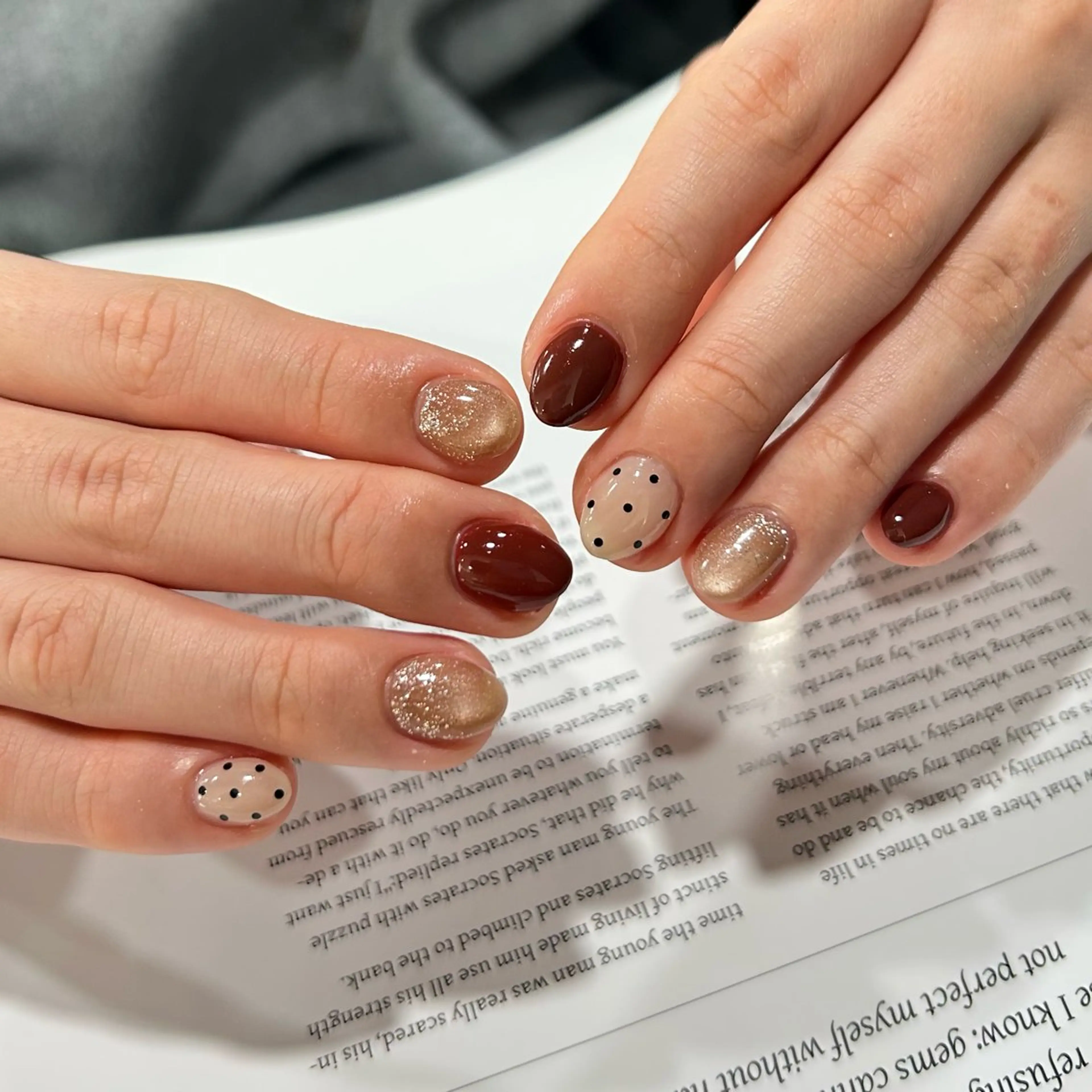 ネイル 持ち込み Allure 小山店 結咲(ゆいさ)のネイルデザイン