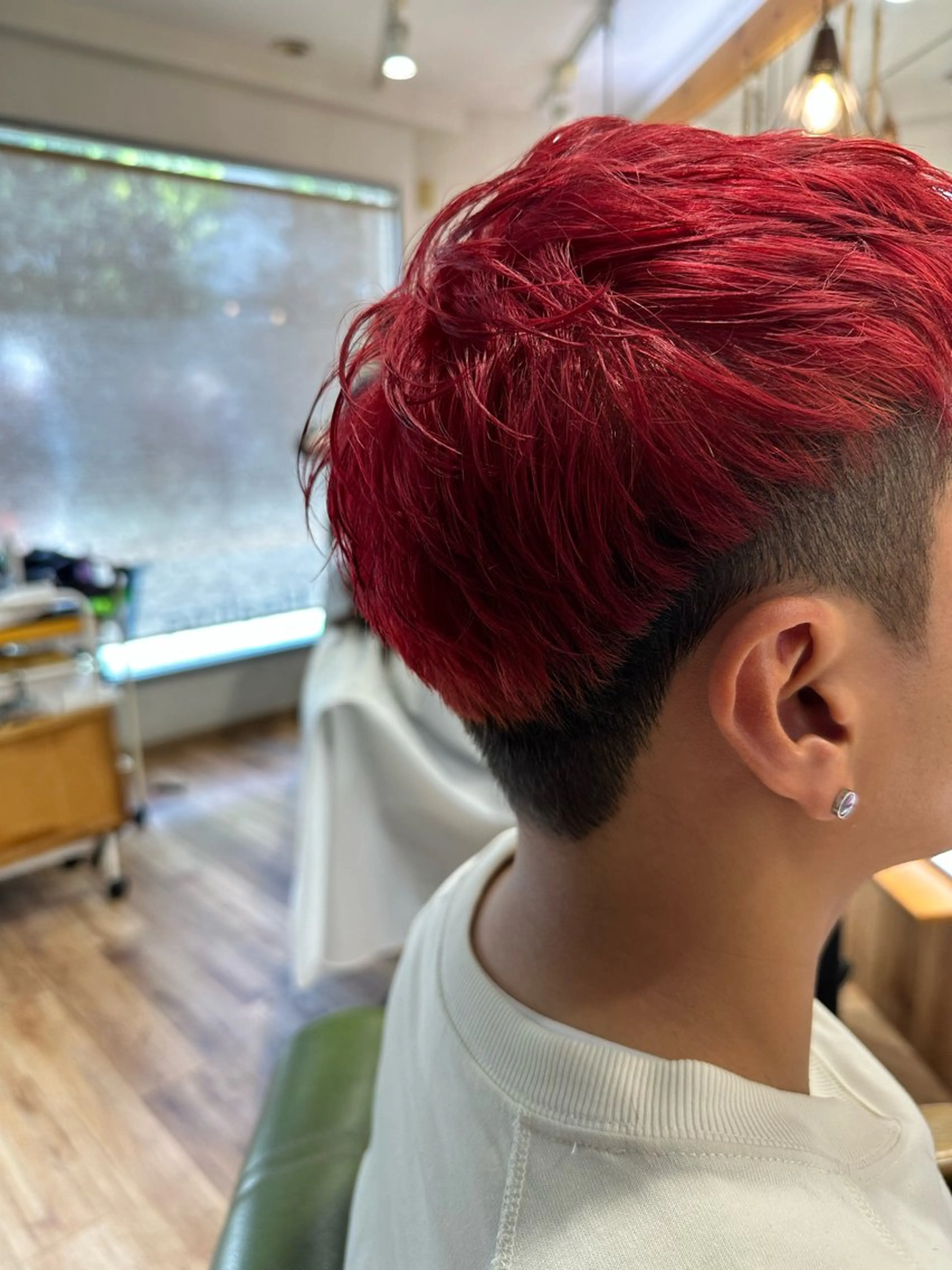 ショート メンズ ボブ/インナーカラー ショート/佐野祥子のヘアスタイル