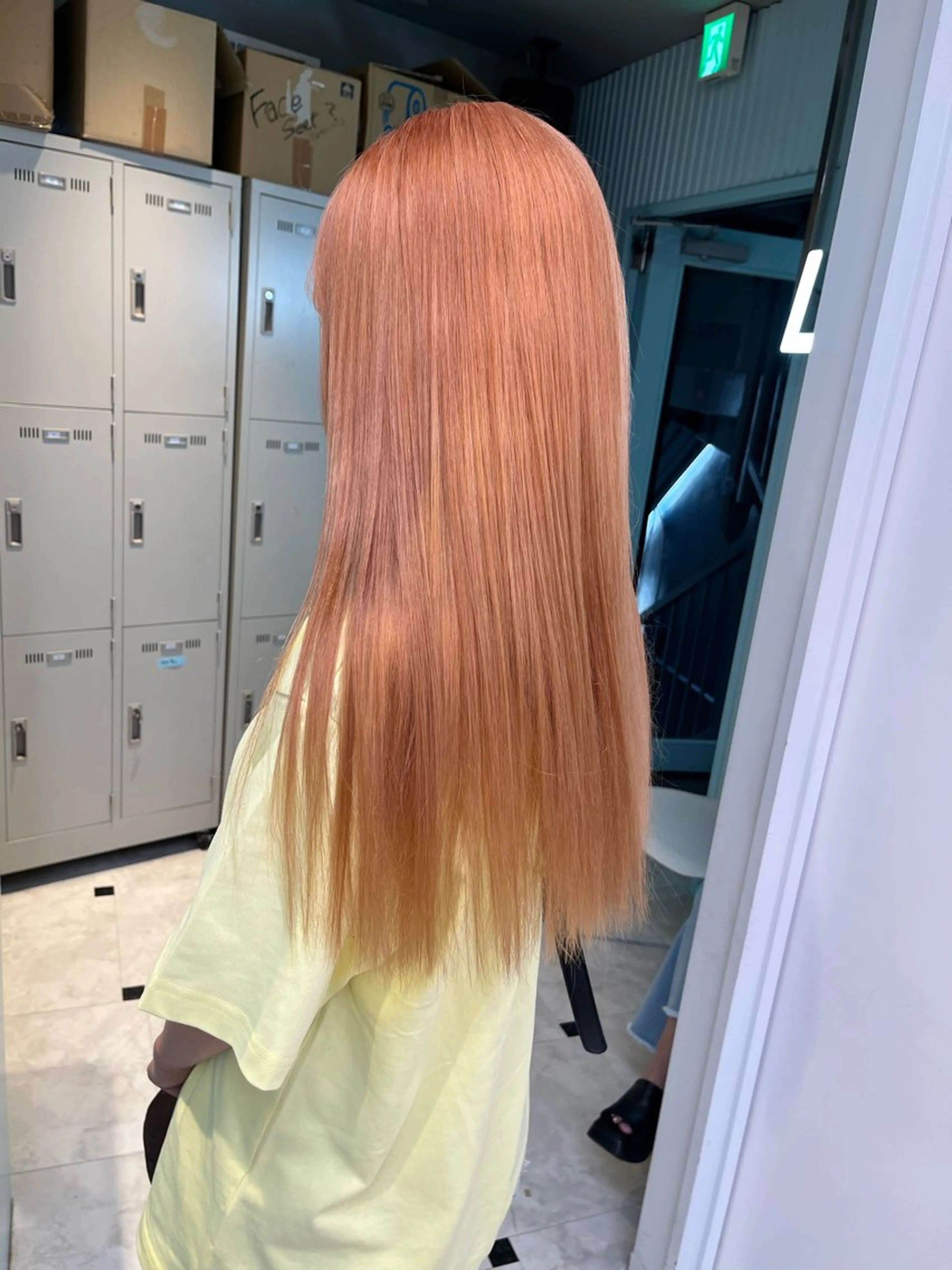 【minimo限定価格】トリプルカラー(ケアブリーチ込)🫧🩷の写真