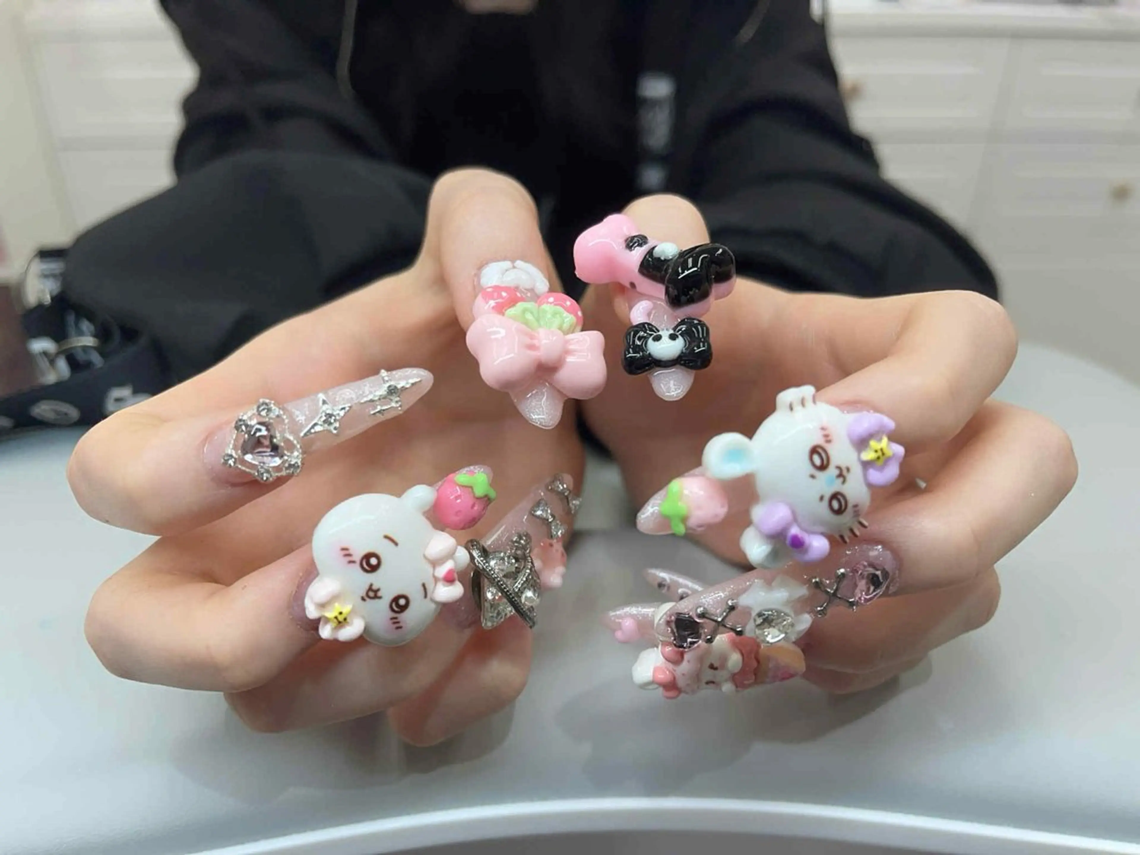 ネイル ハンドネイル Minette nailHuongのネイルデザイン