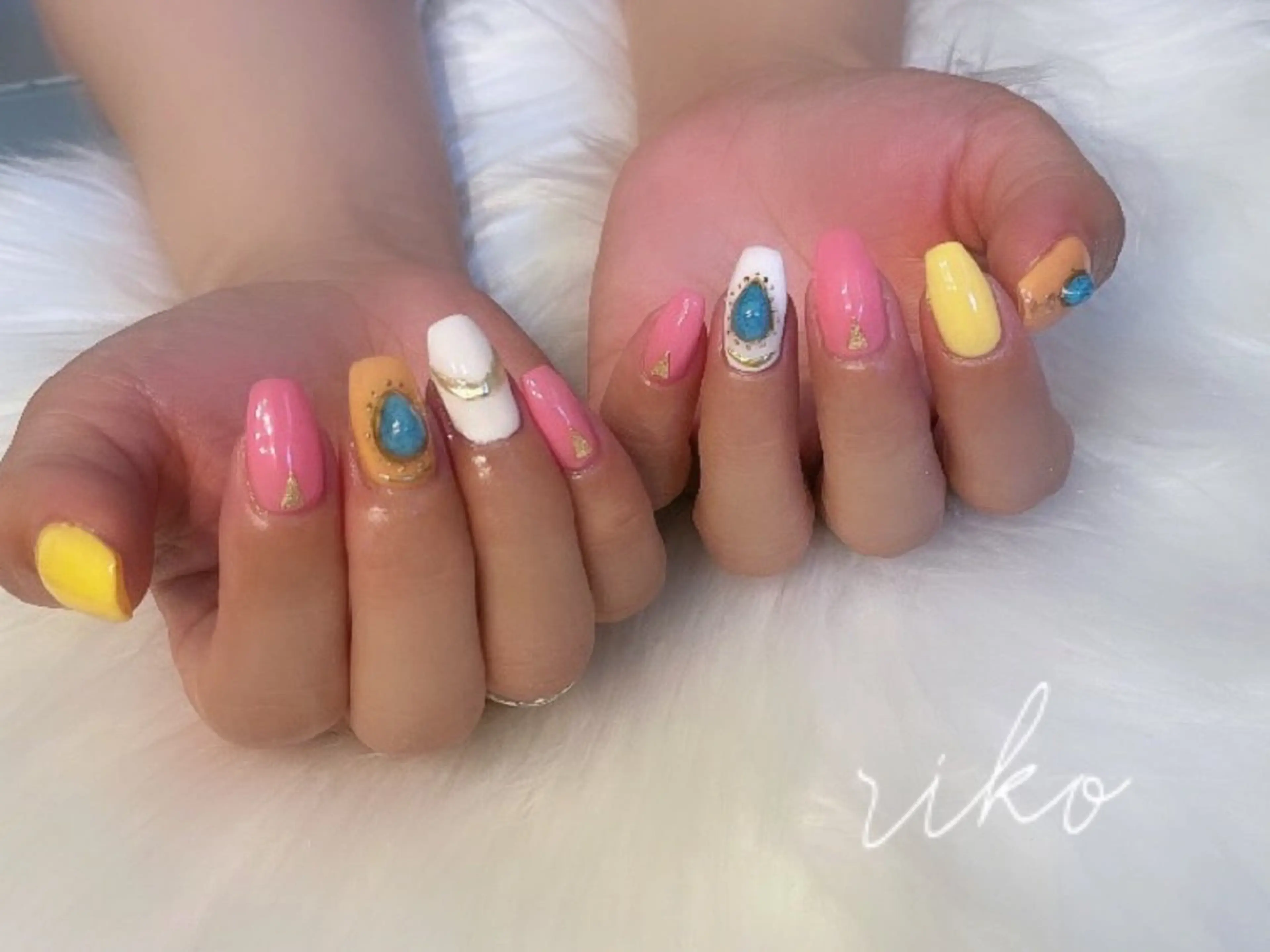 ネイル ハンドネイル riko nailのネイルデザイン