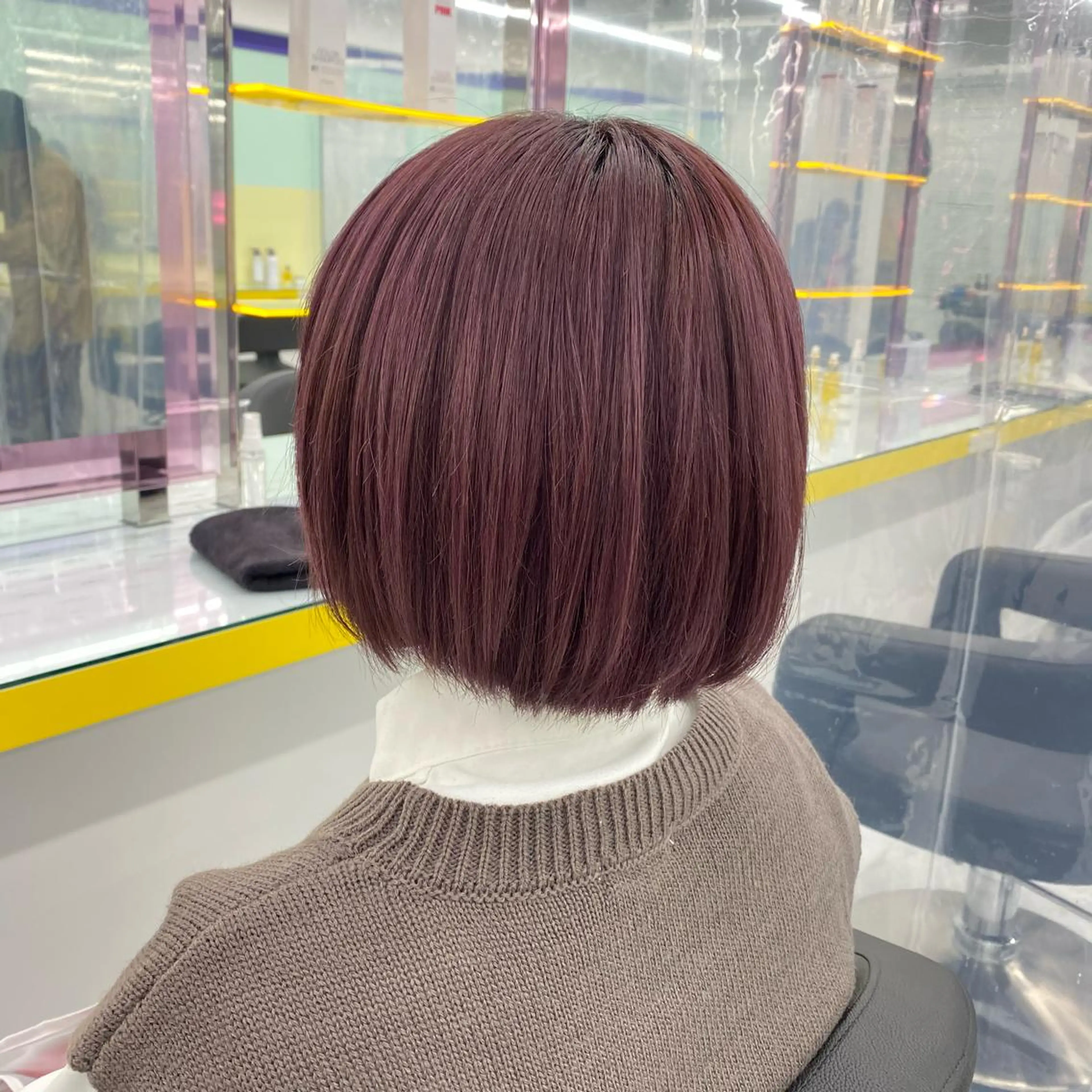 ショート カラー ヘアアレンジ GOTODAY shair salon 横浜mare店所属・透明感抜群カラー mai🍑♡のヘアスタイル