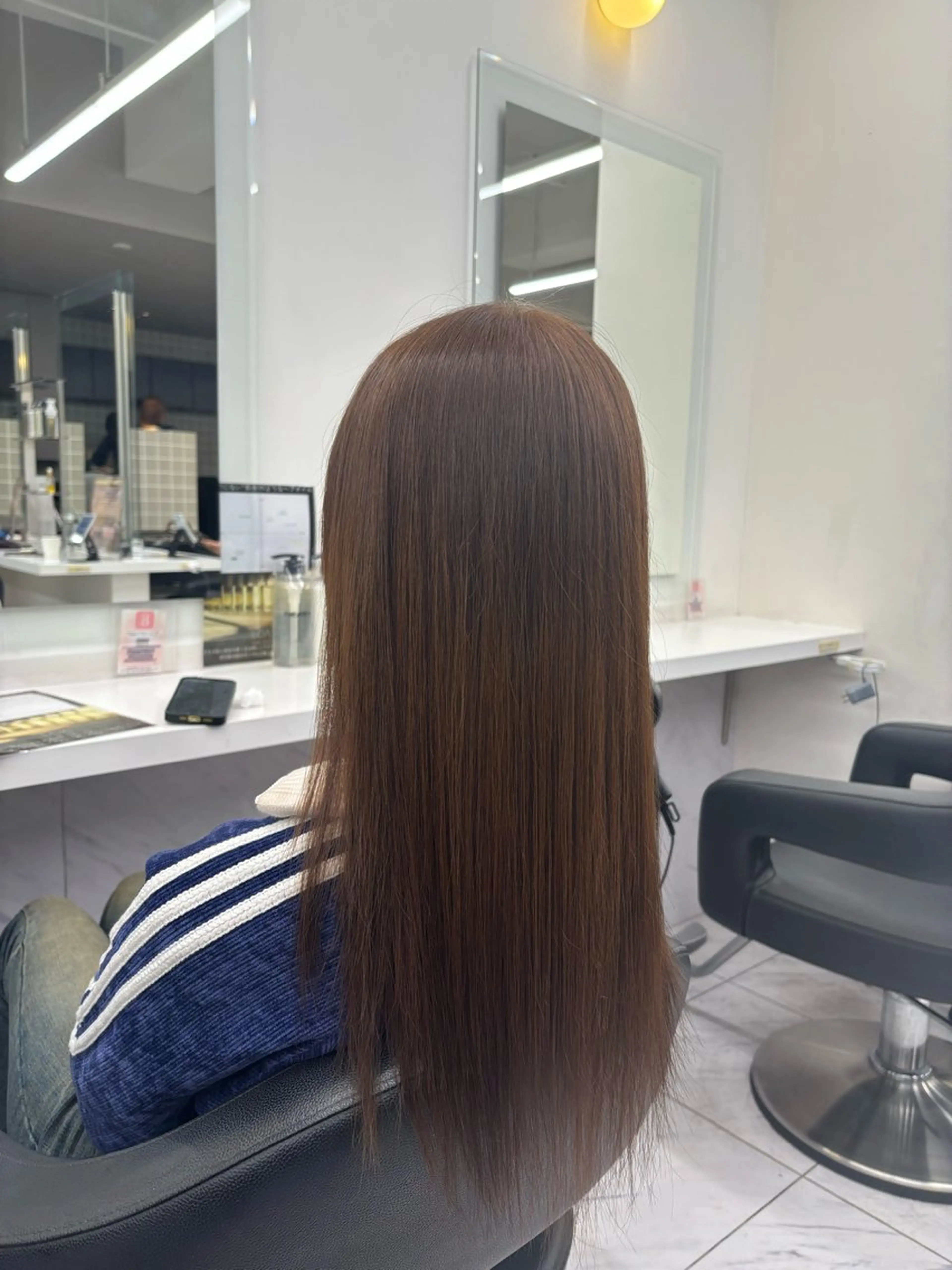 ロング カラー ヘアカラー トリートメント ウルフ/ハイトーン 🍀ａｙａｎａ🍀のヘアスタイル