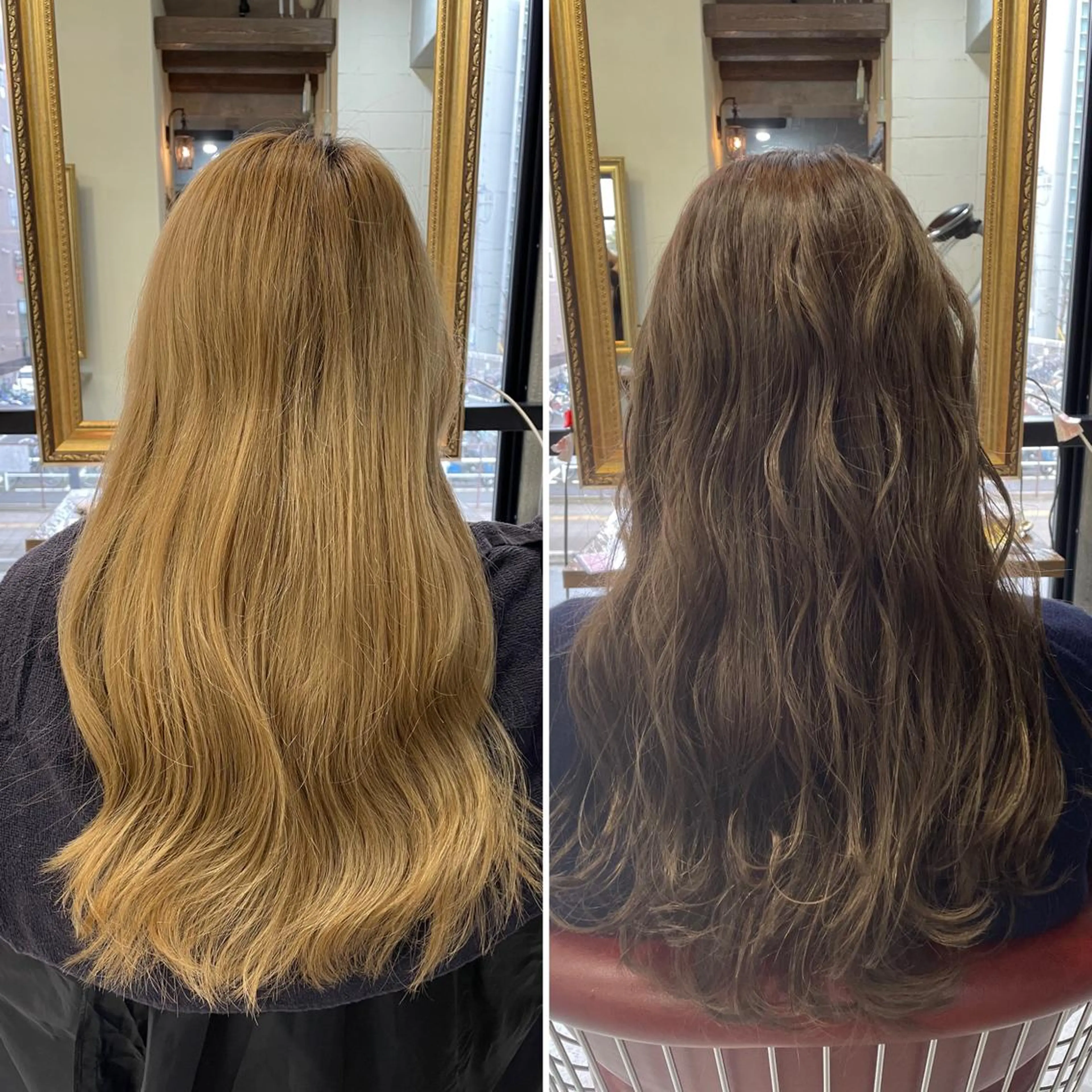 カラー＋ブリーチ　※ブリーチは長さによって料金が変わりますのでご了承くださいの写真