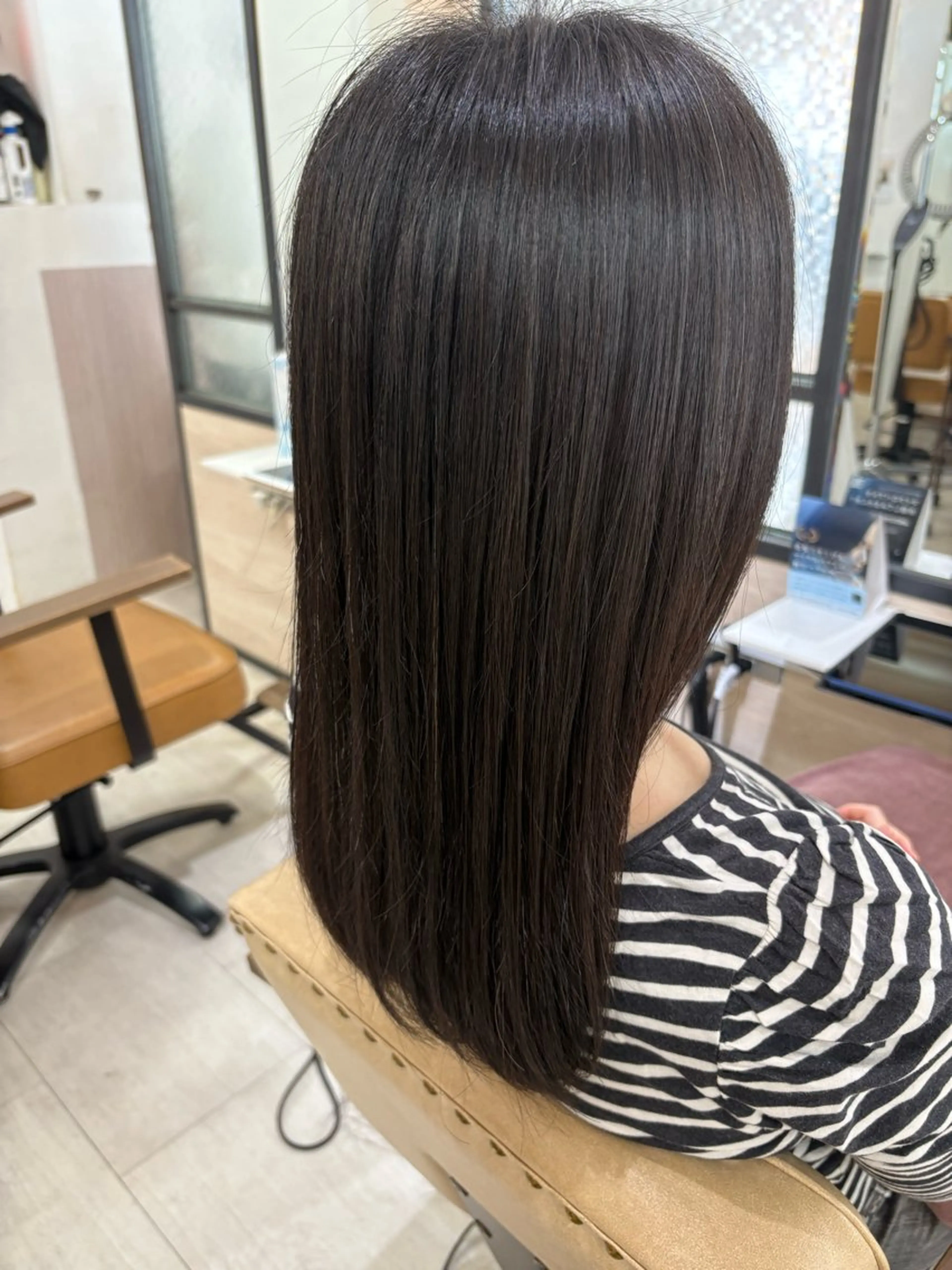 ロング トリートメント 栗田 優月のヘアスタイル