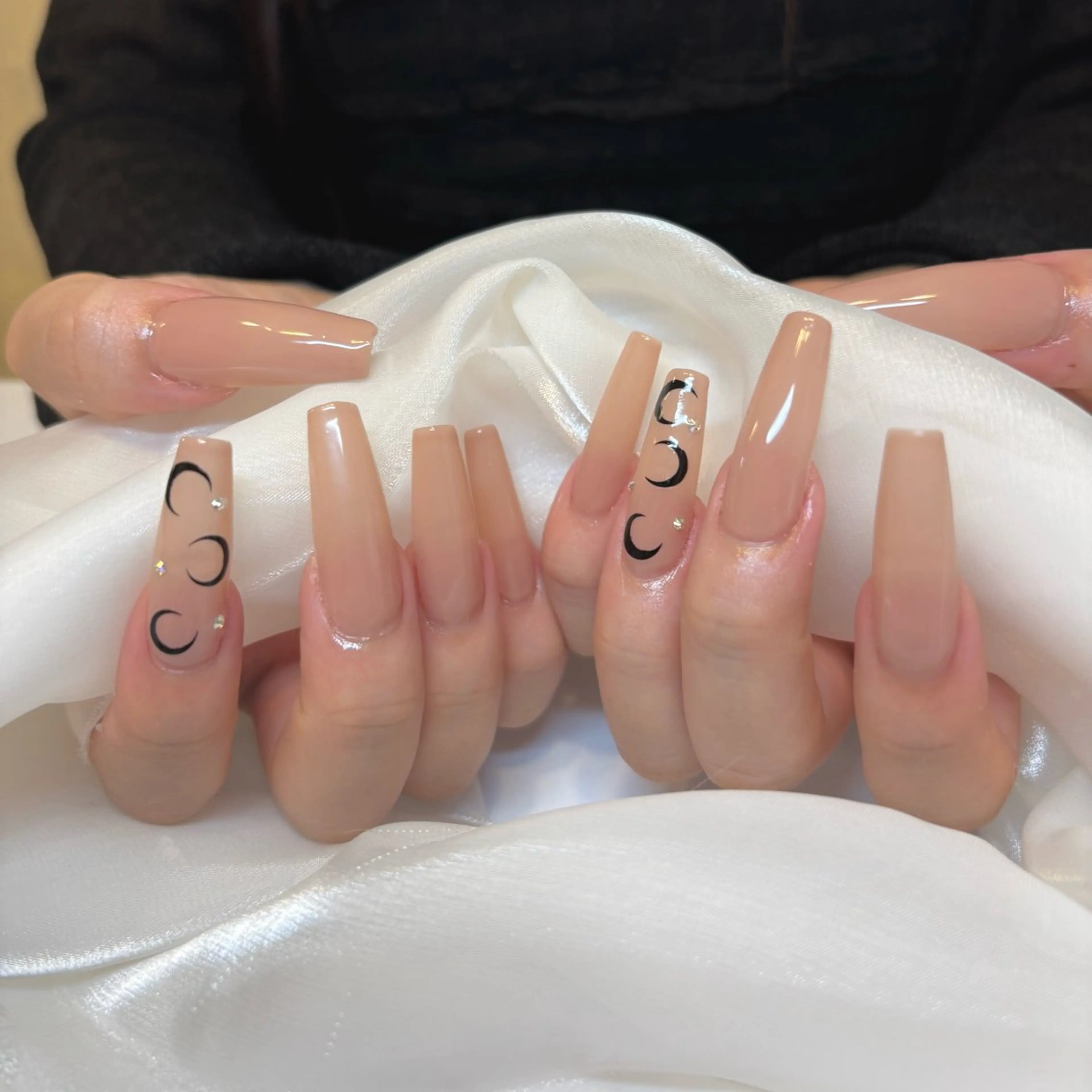 ネイル ハンドネイル ️🩵Merci Miyu 南堀江️のネイルデザイン