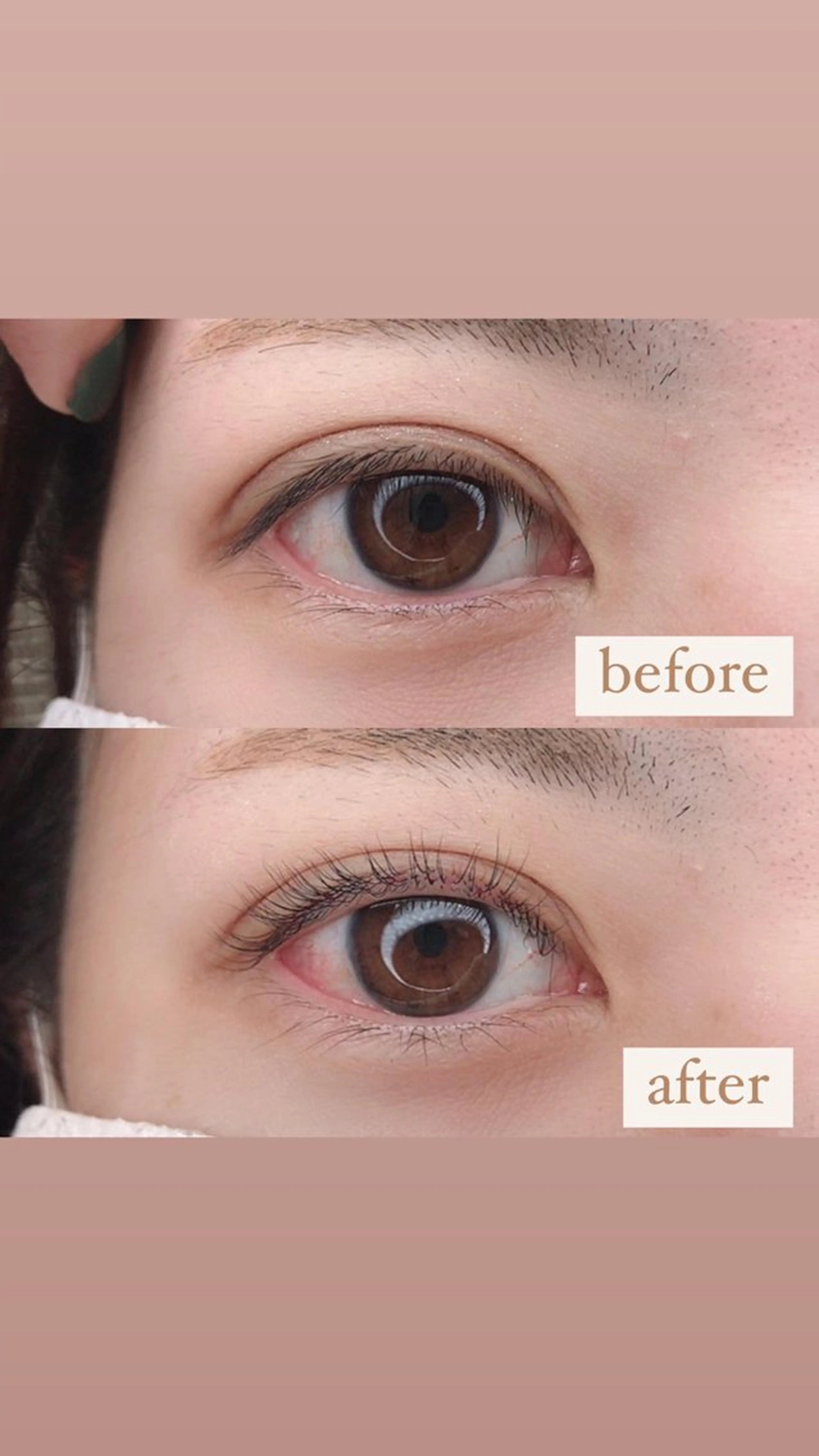 マツエク・マツパ 一重×まつ毛パーマ 艶カラー/縮毛矯正 /𝐒𝐚𝐤𝐢のヘアスタイル