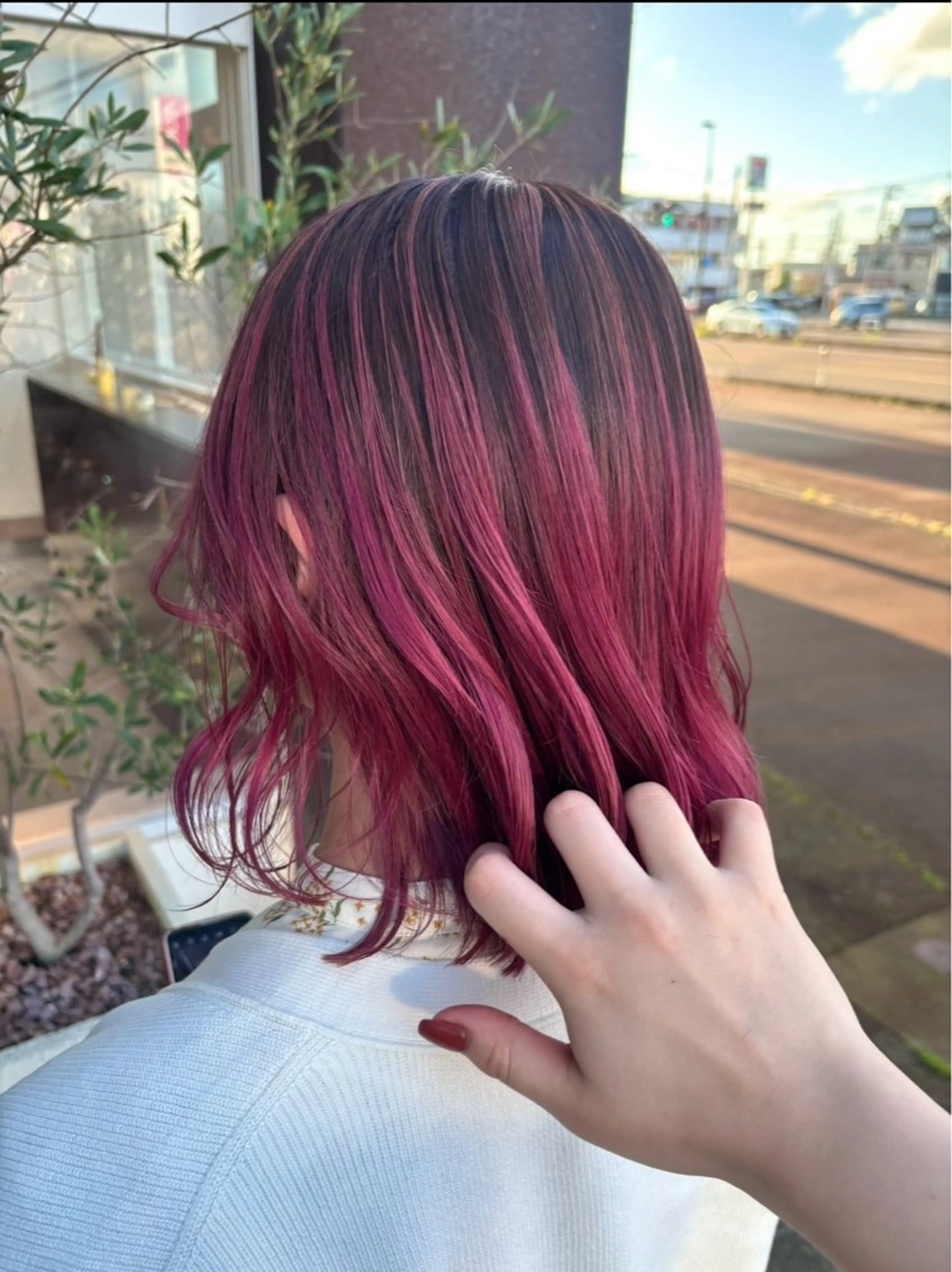 ミディアム カラー 🥀UCHIYAMA LiN🥀のヘアスタイル