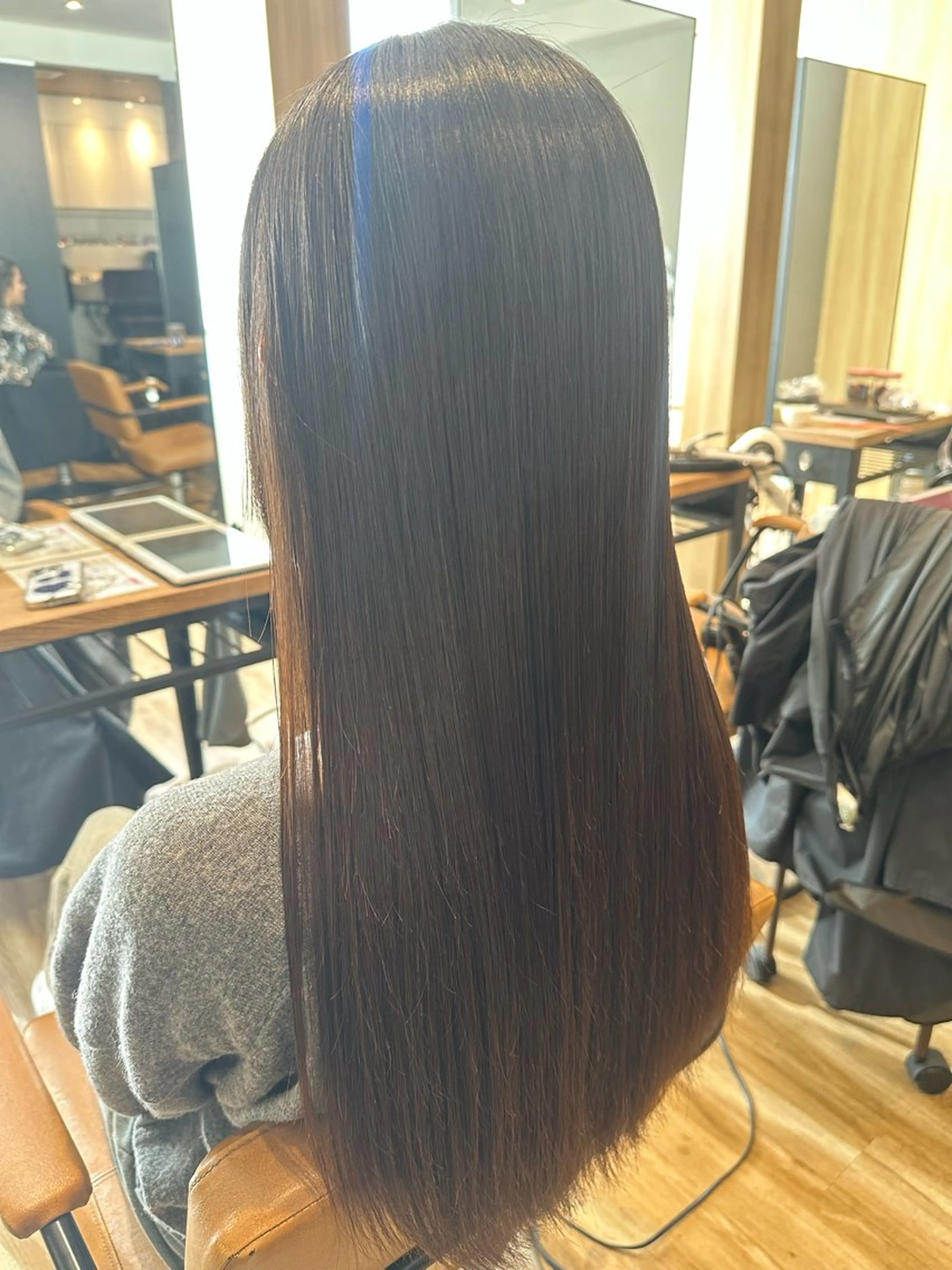 ロング パーマ カット 縮毛矯正 トリートメント ✨✂️Nori ✂️✨のヘアスタイル