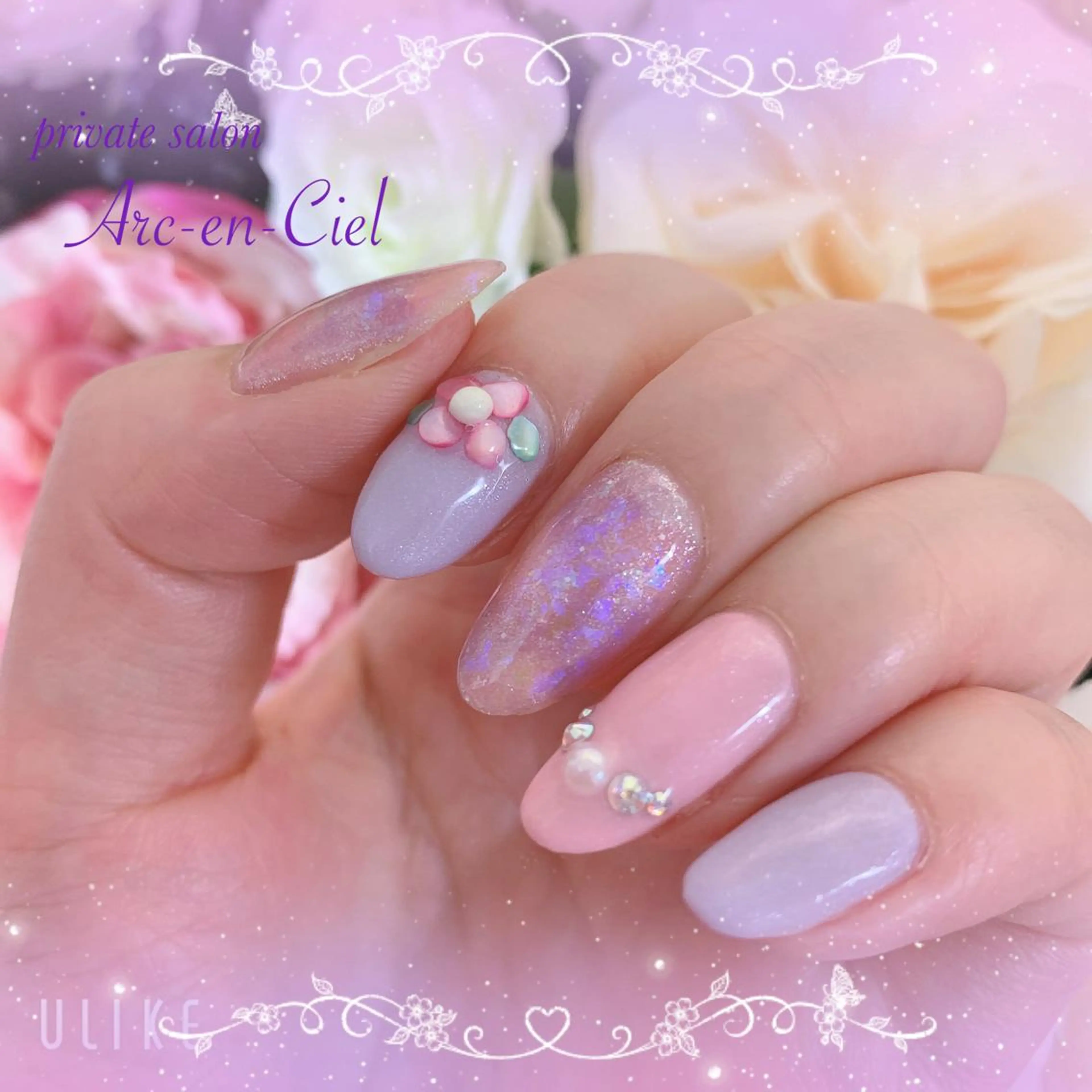 ネイル アートネイル シンプルネイル 辻  真理のネイルデザイン