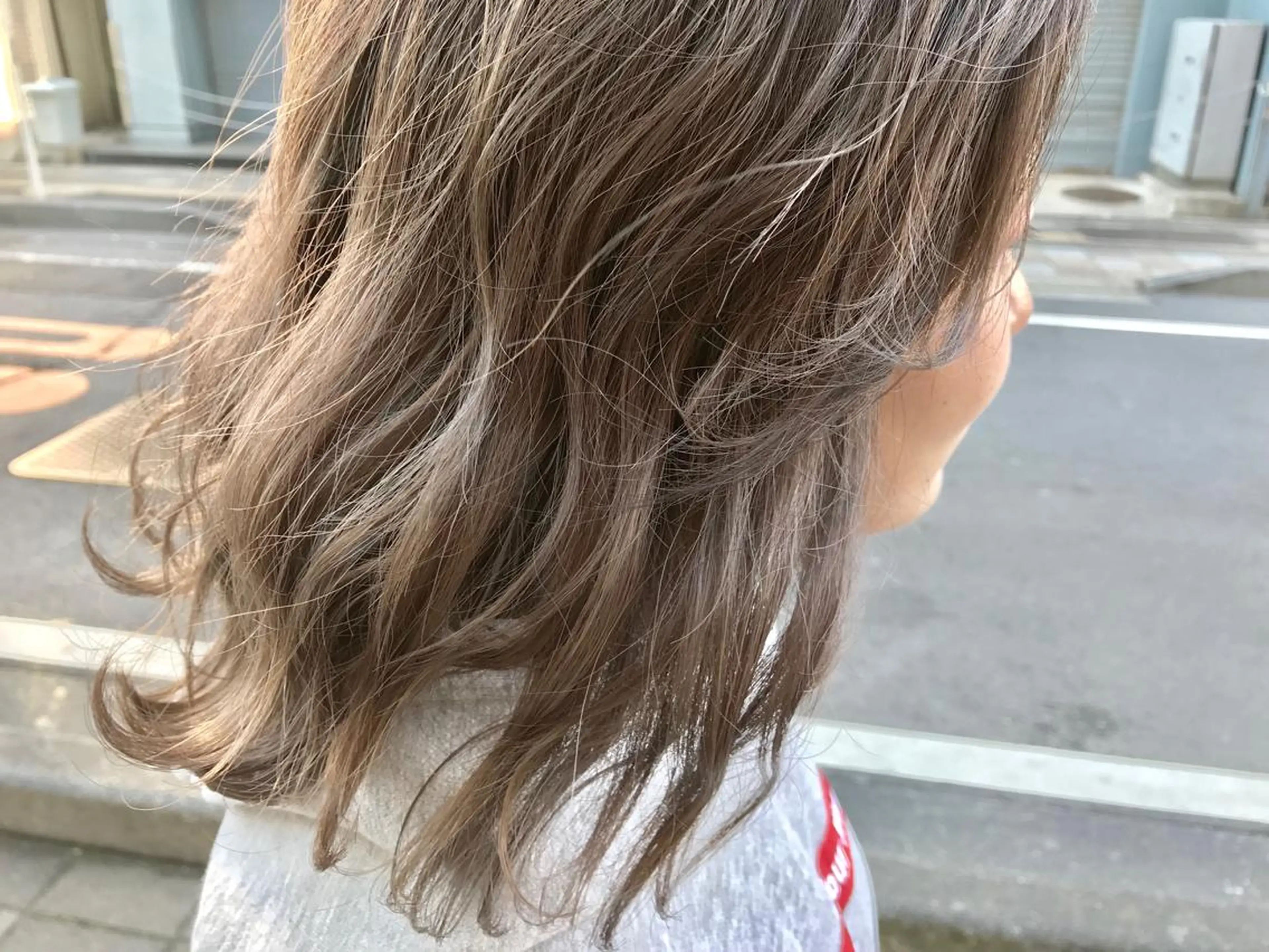ミディアム stylist 大須賀 裕矢のヘアスタイル