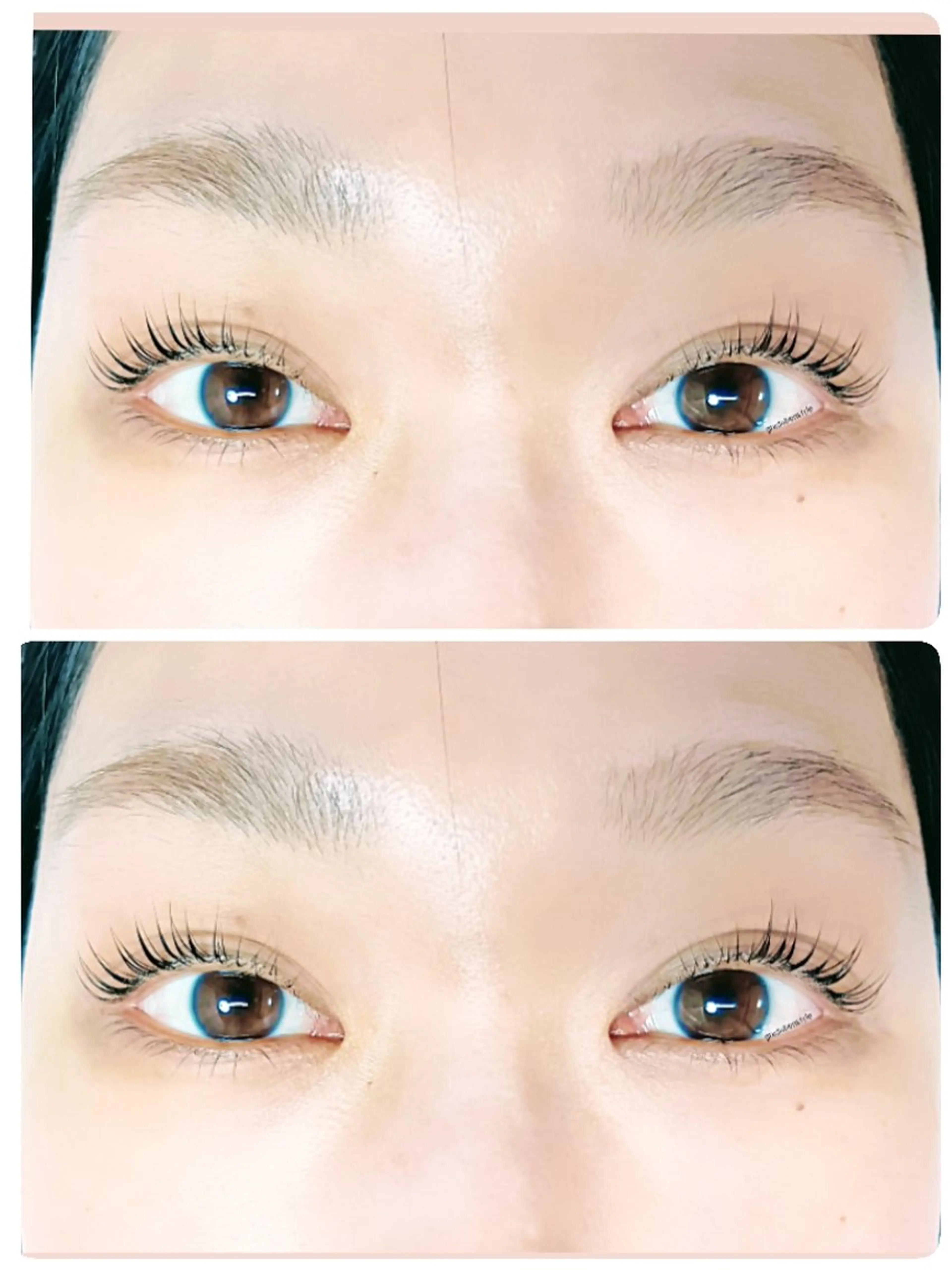 【上下】🇯🇵日本製マスカラパーマ+インライン施術【ブラックラッシュ】の写真