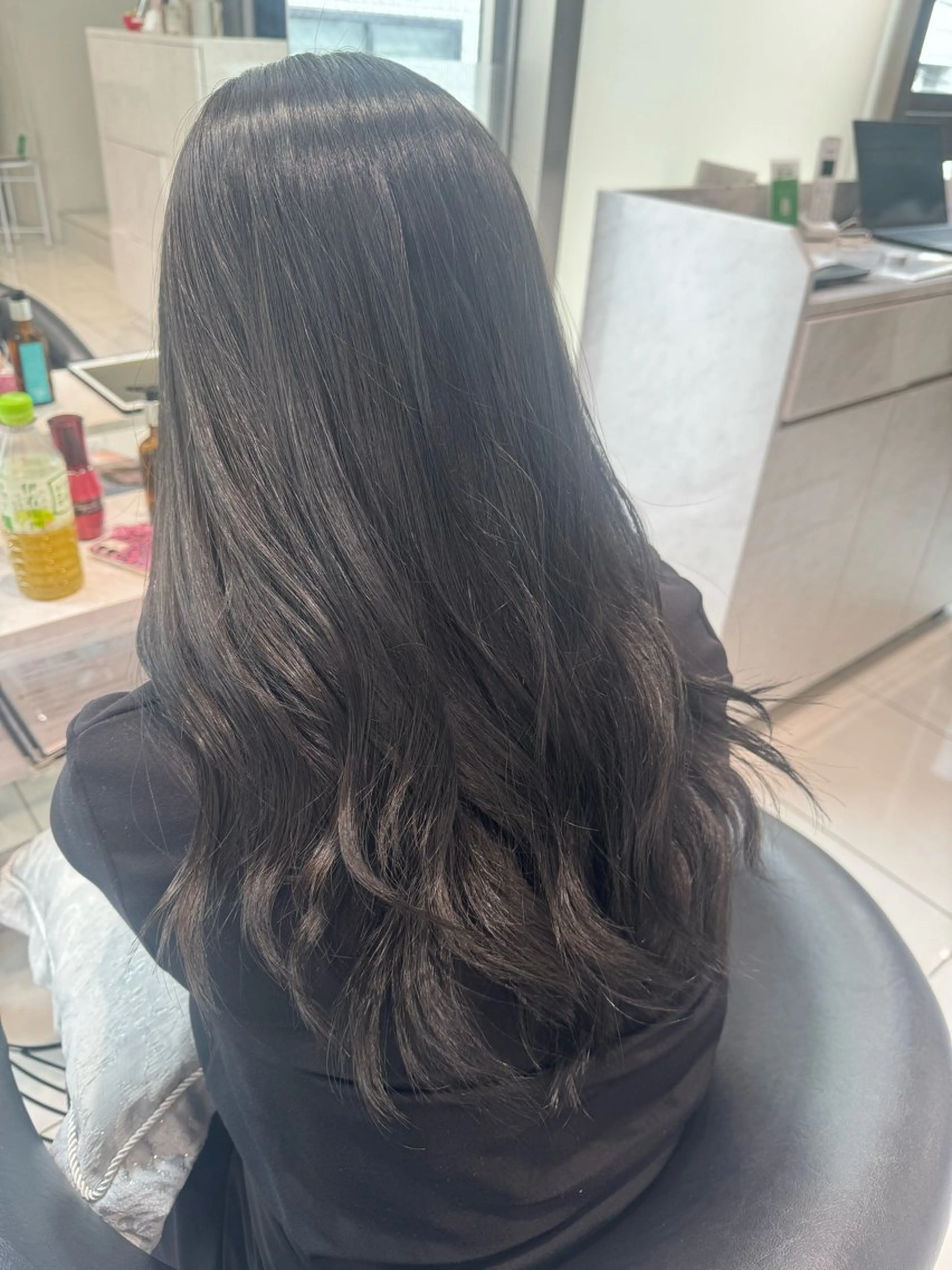 ロング Rin/寒色系カラー 🦋/うる艶ヘア🫧のヘアスタイル