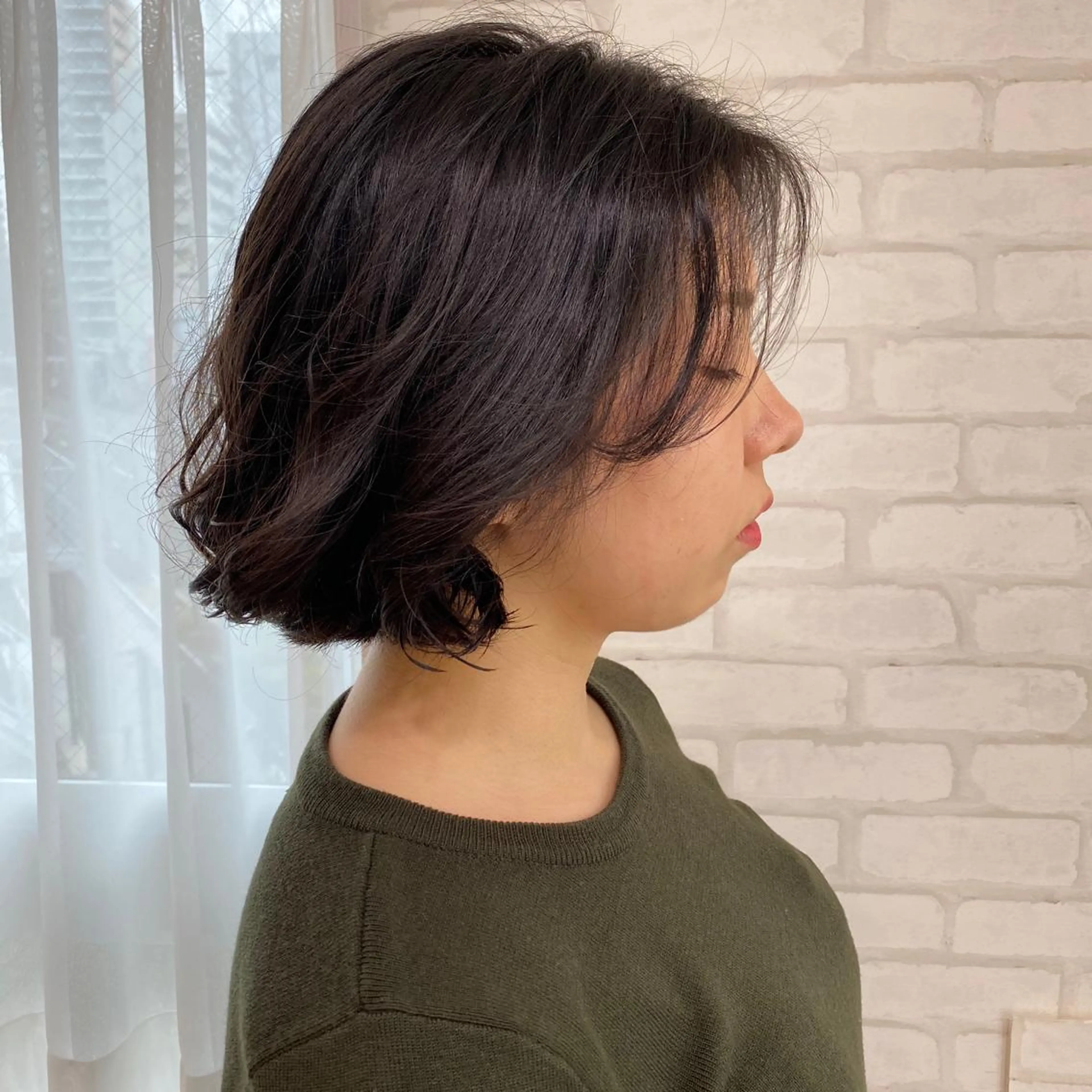 ショート パーマ abilita AZUSAのヘアスタイル