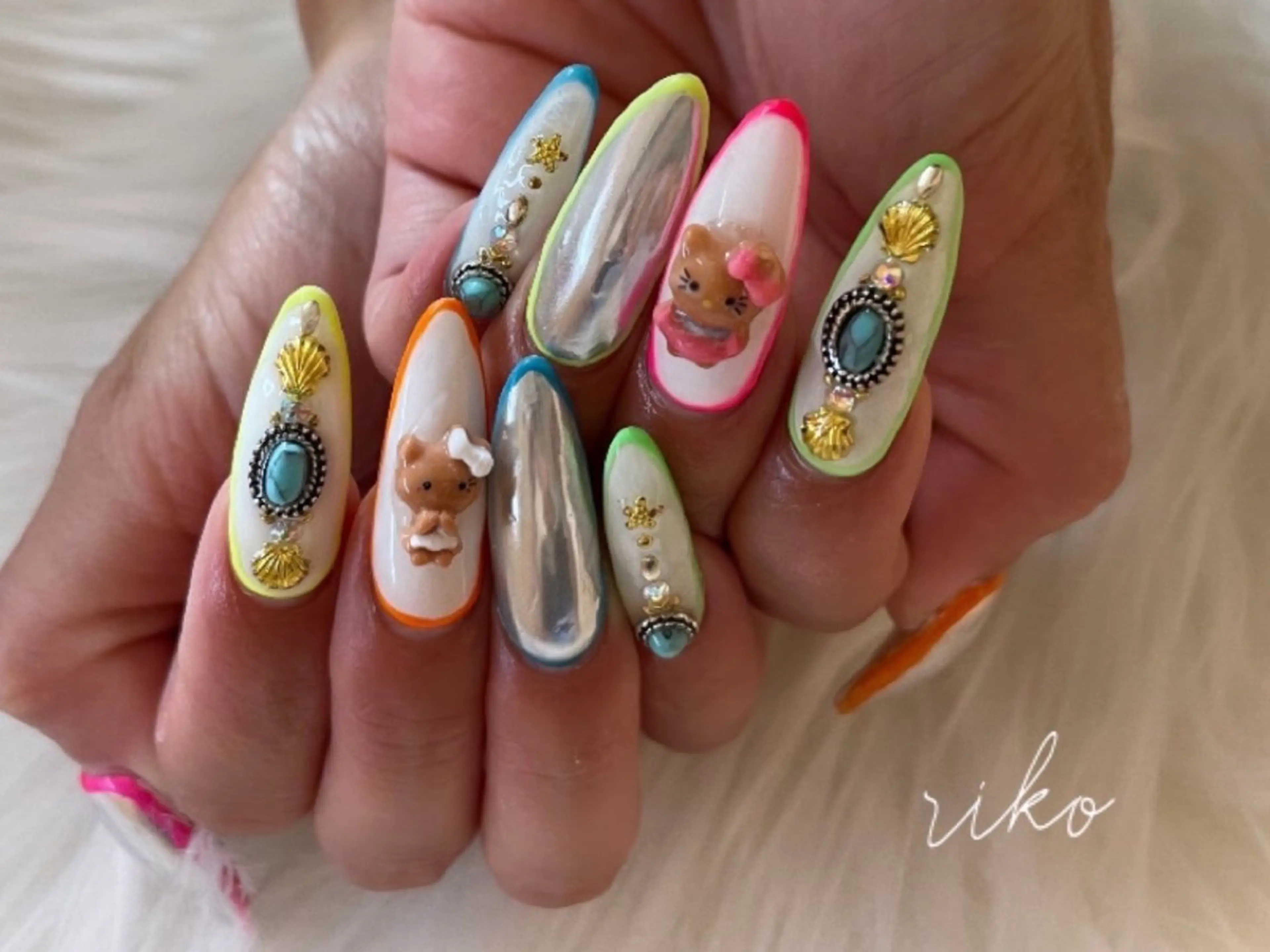 ネイル ハンドネイル riko nailのネイルデザイン
