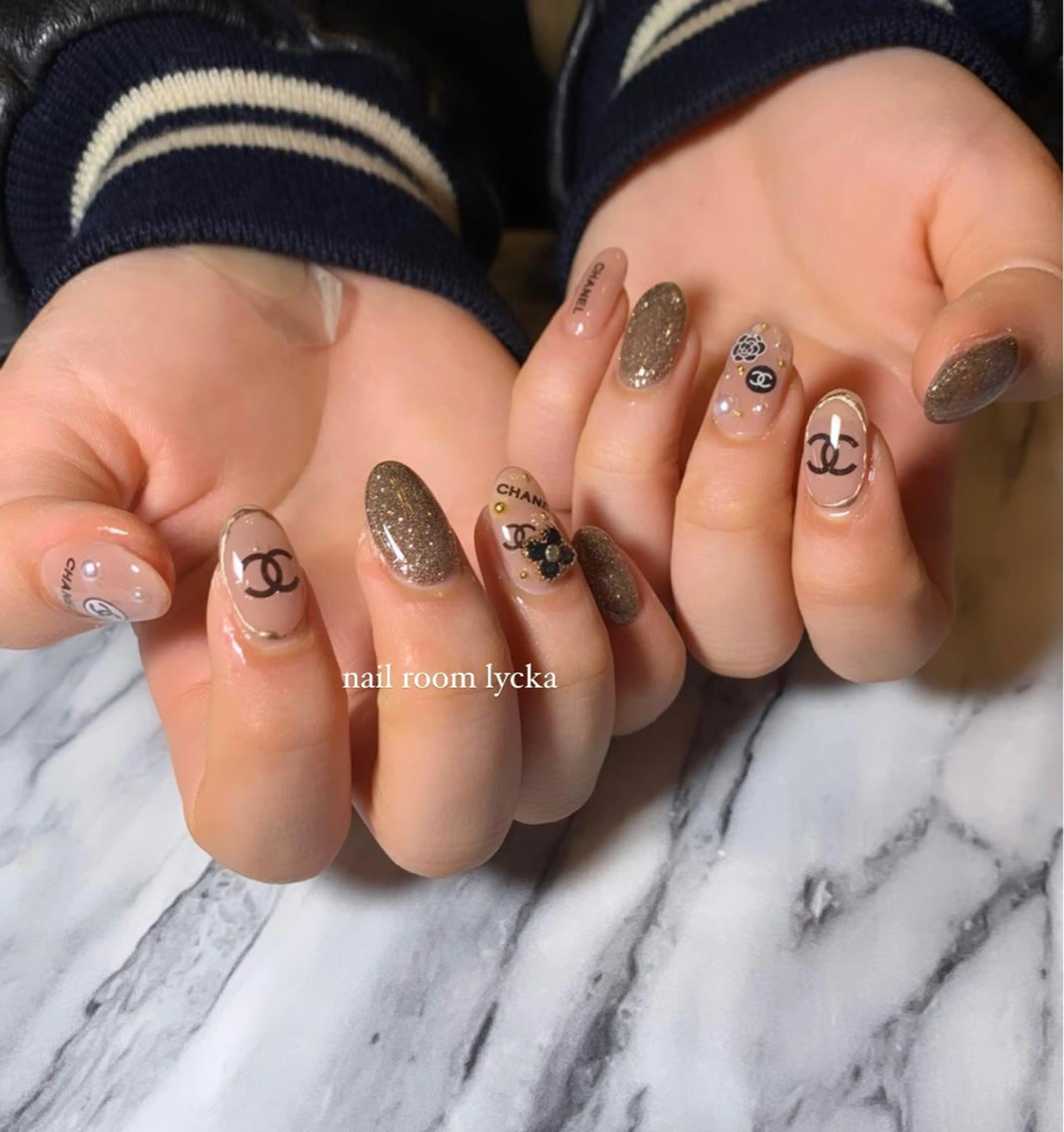 ネイル ﾈｲﾙﾙｰﾑﾘｯｶ 𝐦𝐚𝐲𝐮のネイルデザイン