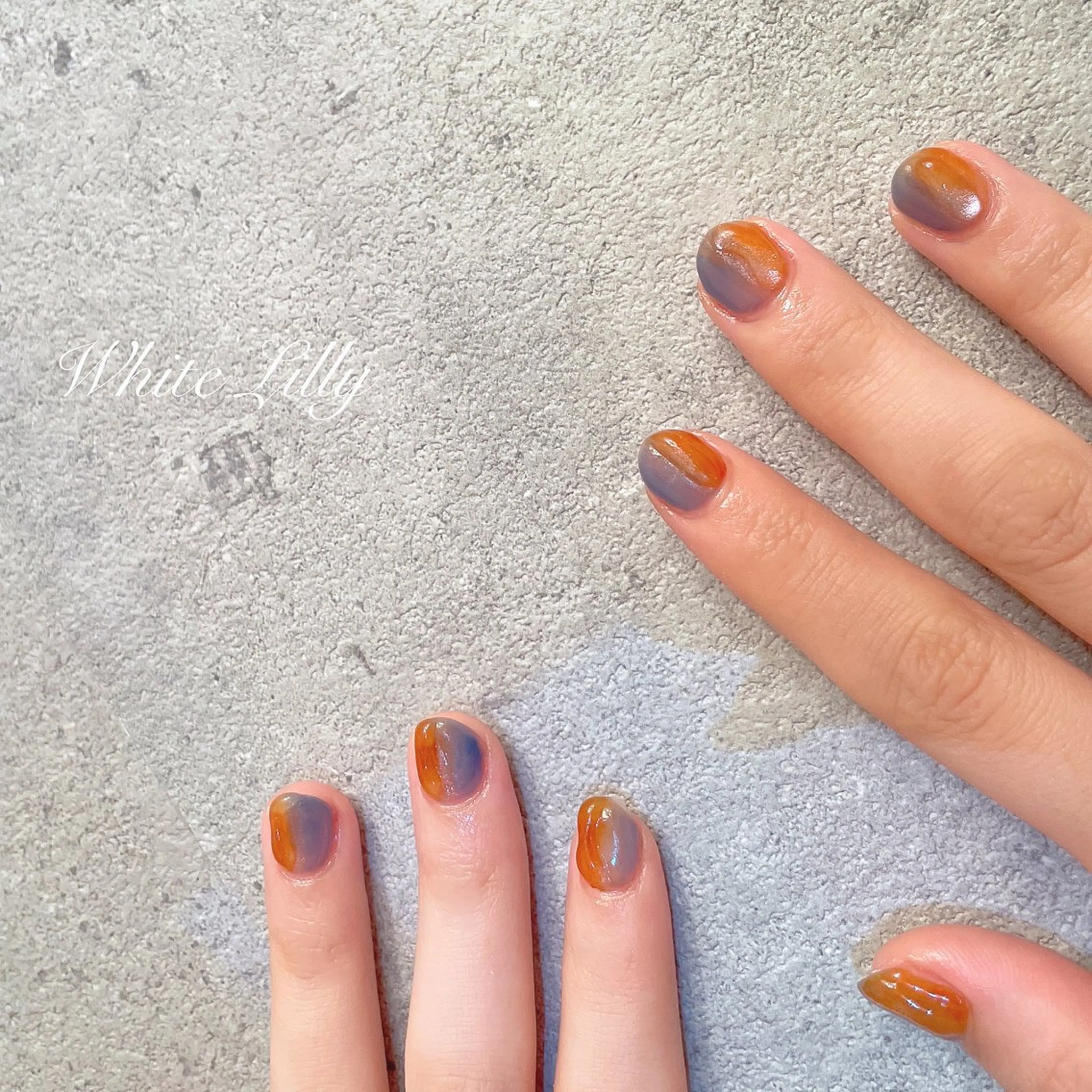 ネイル ハンドネイル White lily所属・牧田 雅世のネイルデザイン