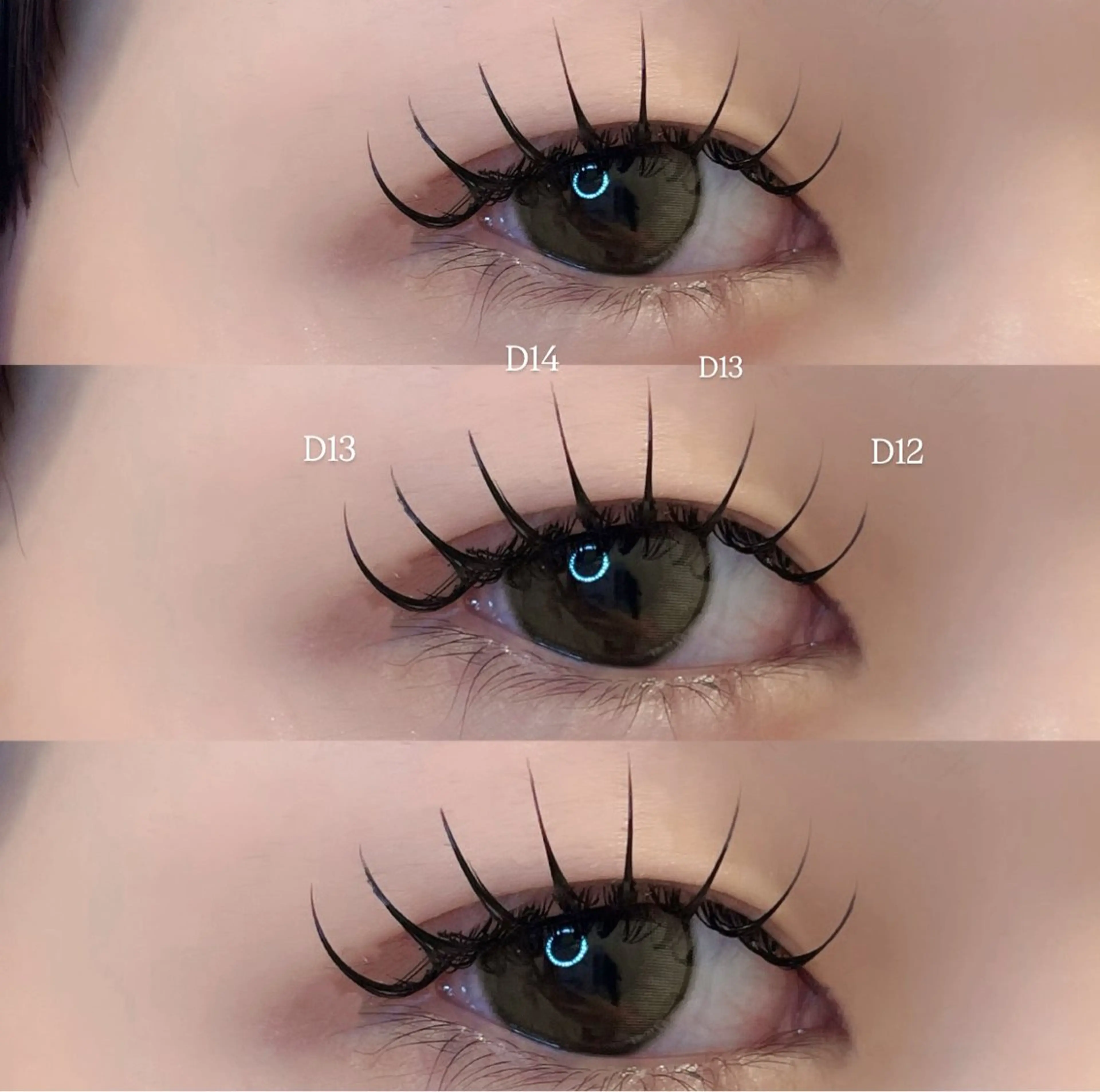 マツエク・マツパ マツエク Mell Yuuna ♡パリエク /束感のマツエク・マツパデザイン