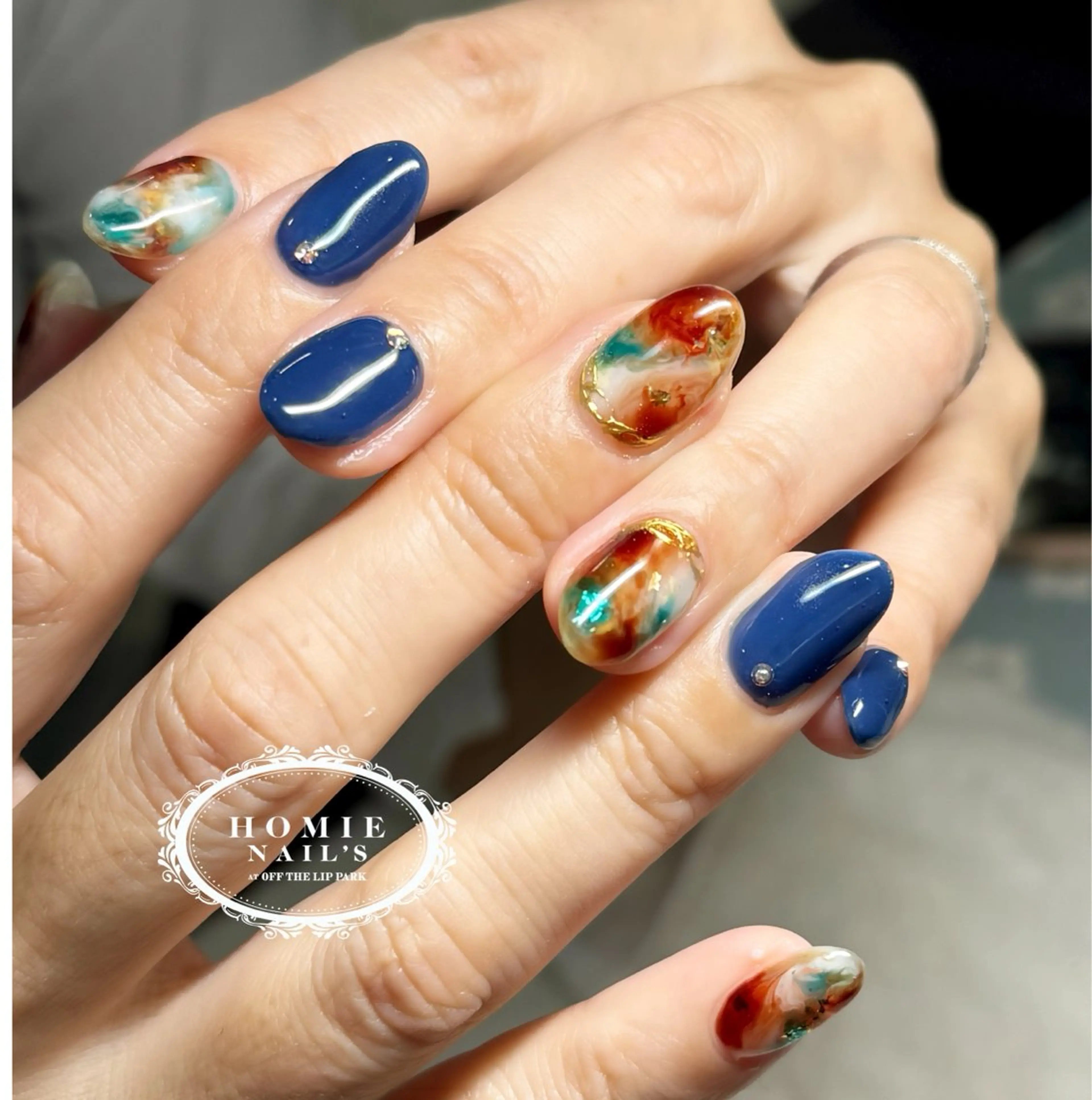 ネイル オフザリップパーク Asamiのネイルデザイン