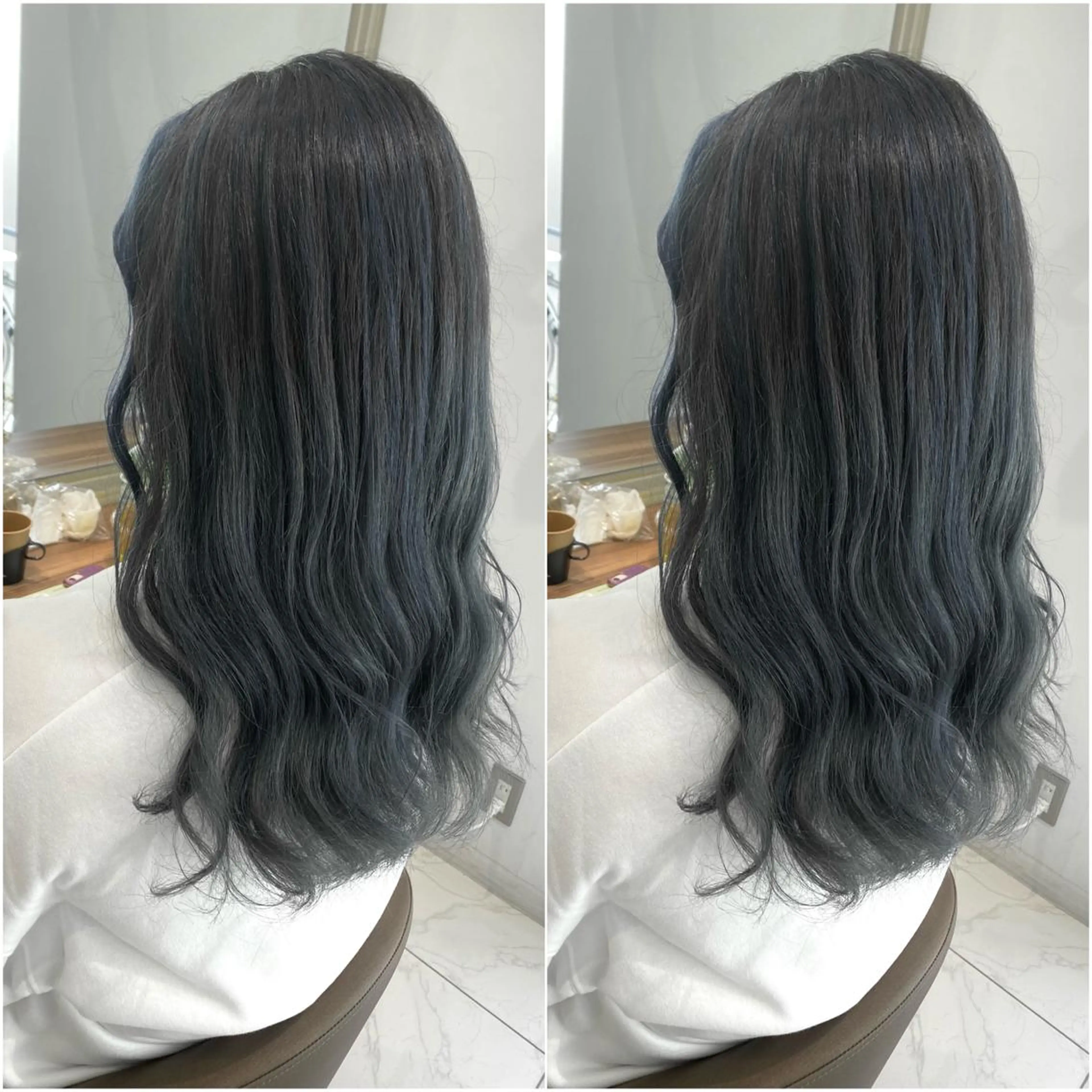 ロング カラー 全席個室　暖色カラー Zina松園優香🌸のヘアスタイル