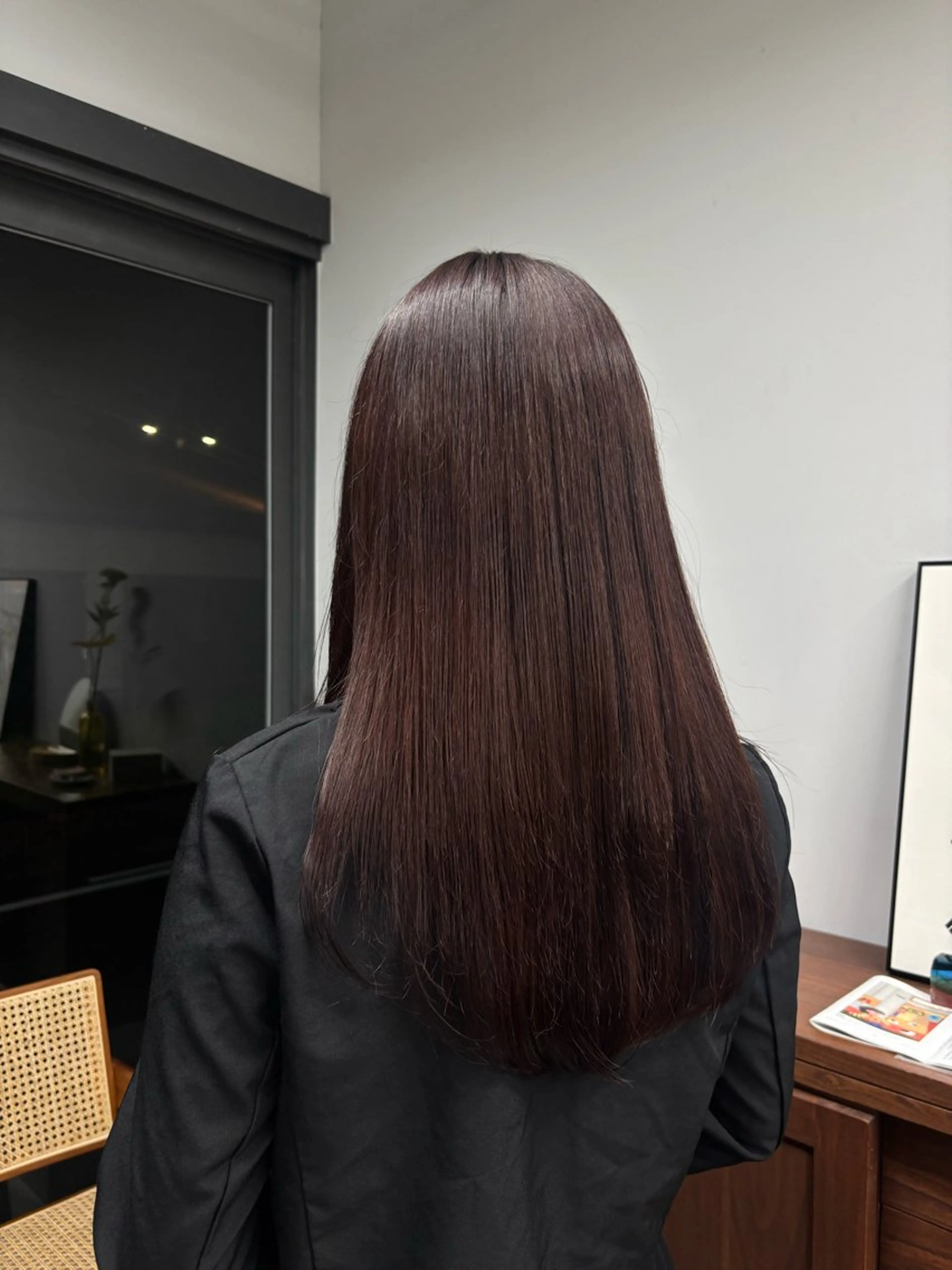 【U30】暖色カラー＋トリートメントの写真