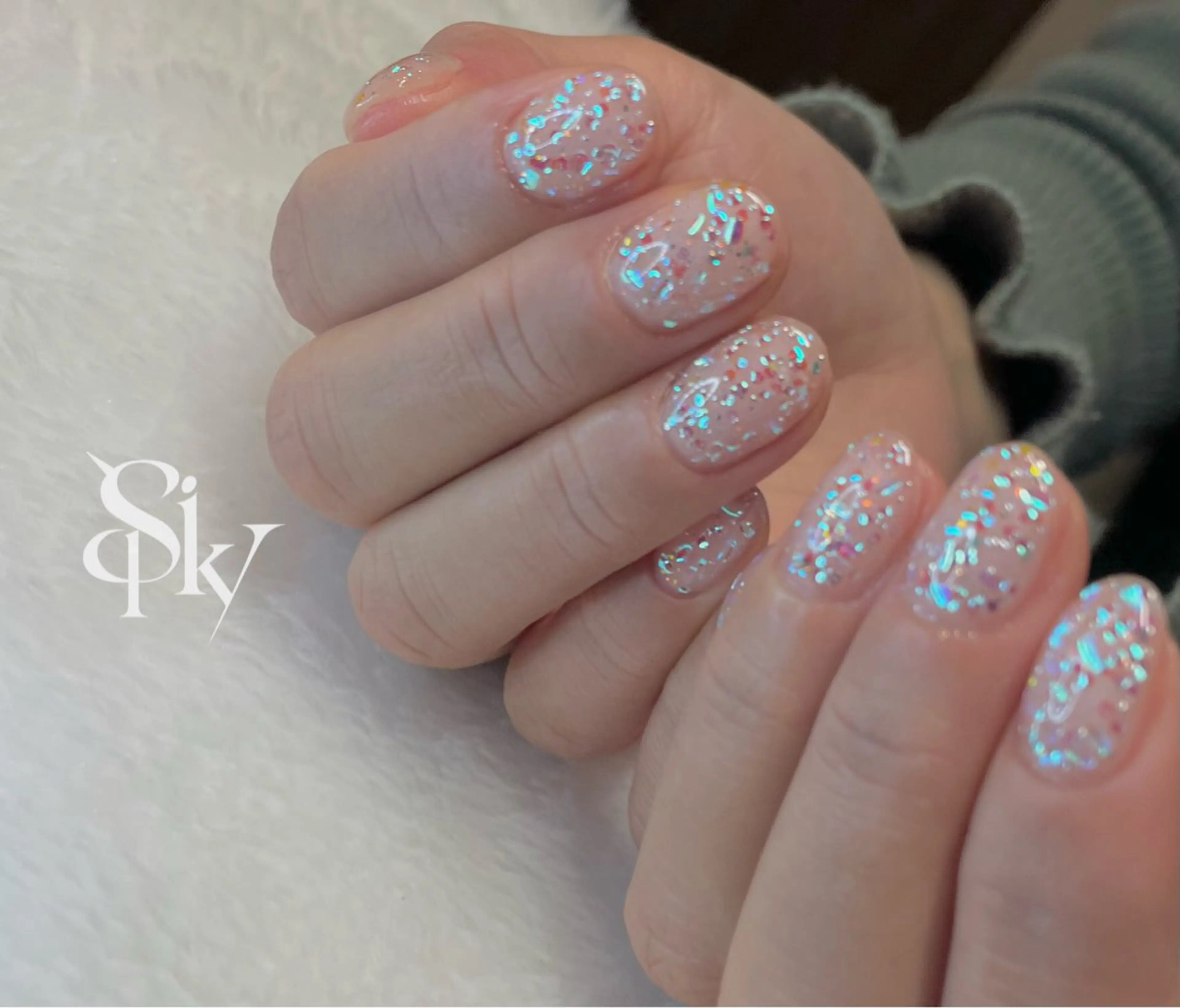 ネイル ハンドネイル Spiky とうげ ふうかのネイルデザイン