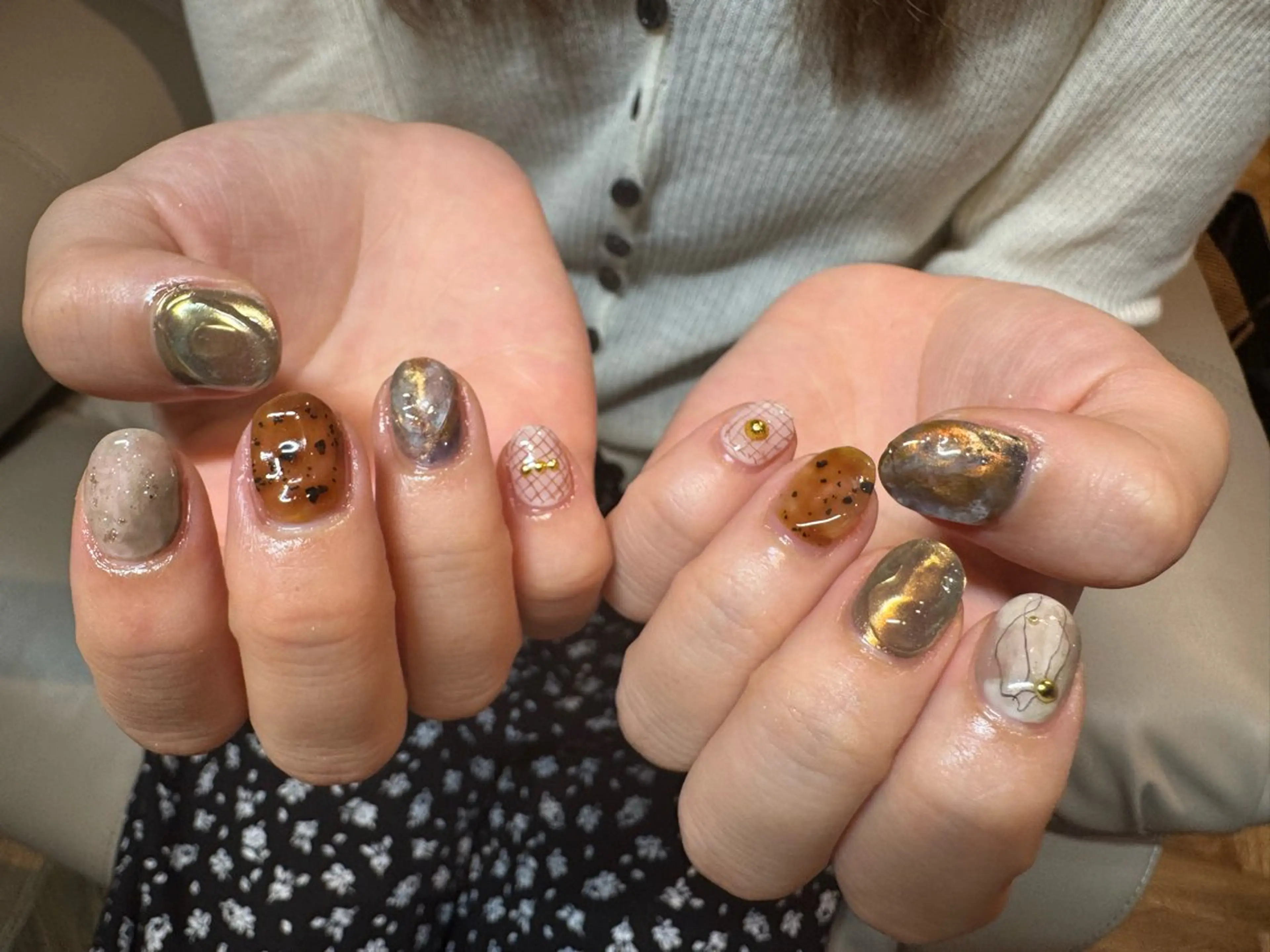 ネイル ニュアンスネイル ハンドネイル tsumeasobi所属・tsumeasobi 🪬macoのネイルデザイン