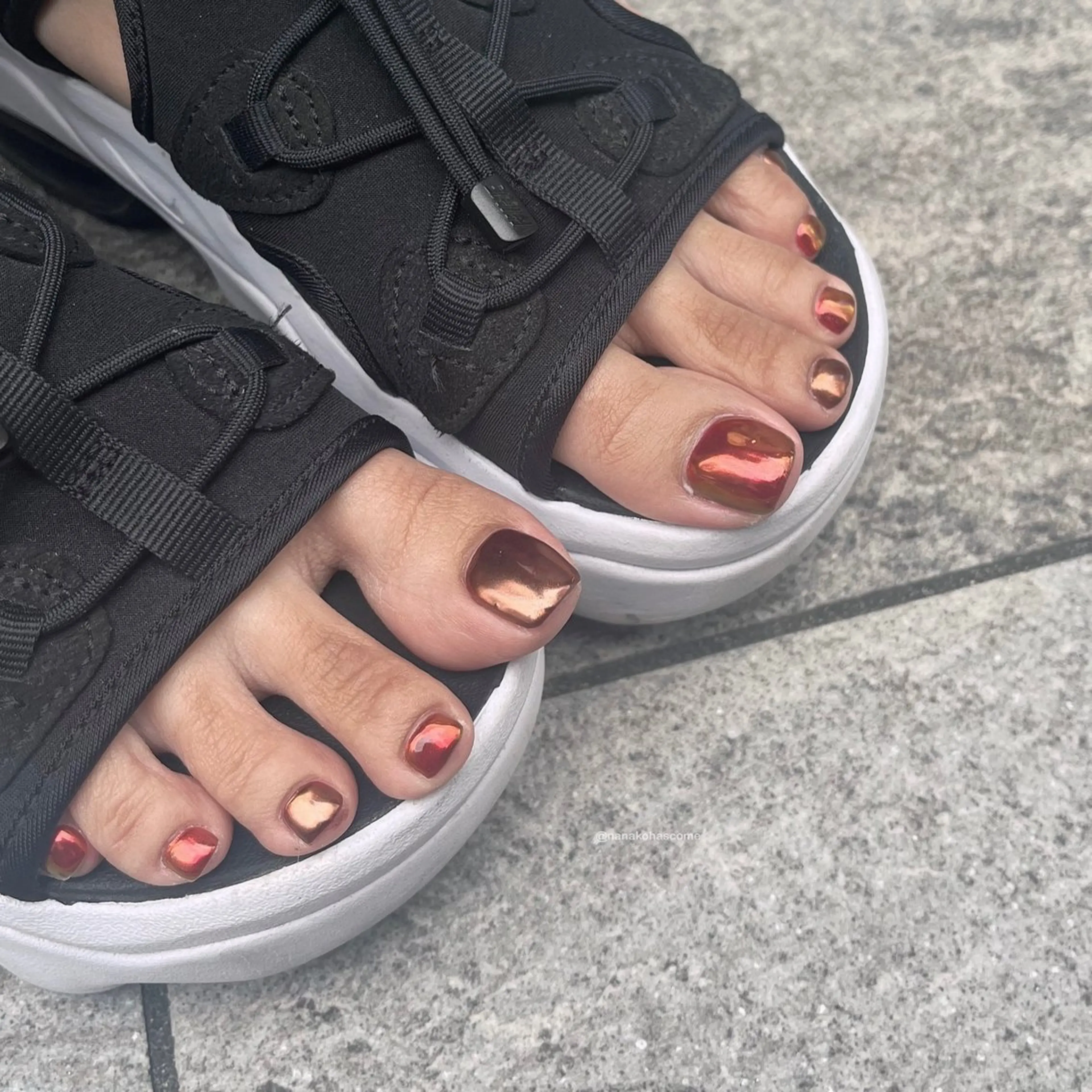 ネイル フットネイル VECHIC所属・abe nanakoのネイルデザイン