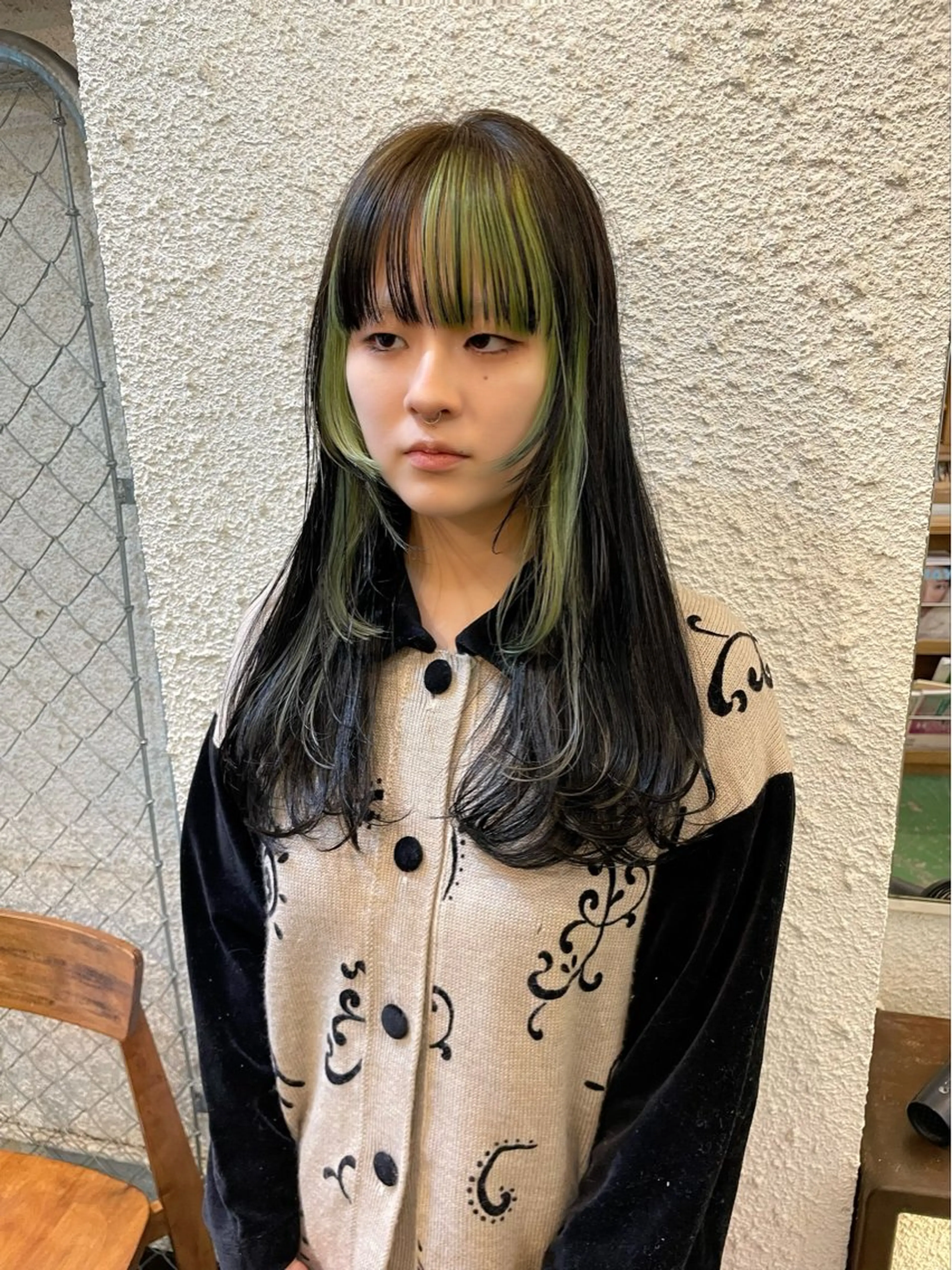 ロング カラー レイヤーカット カット ヘアカラー トリートメント ヘッドスパ ヘアセット 〽️magico/ ウルフDaiki〽️のヘアスタイル