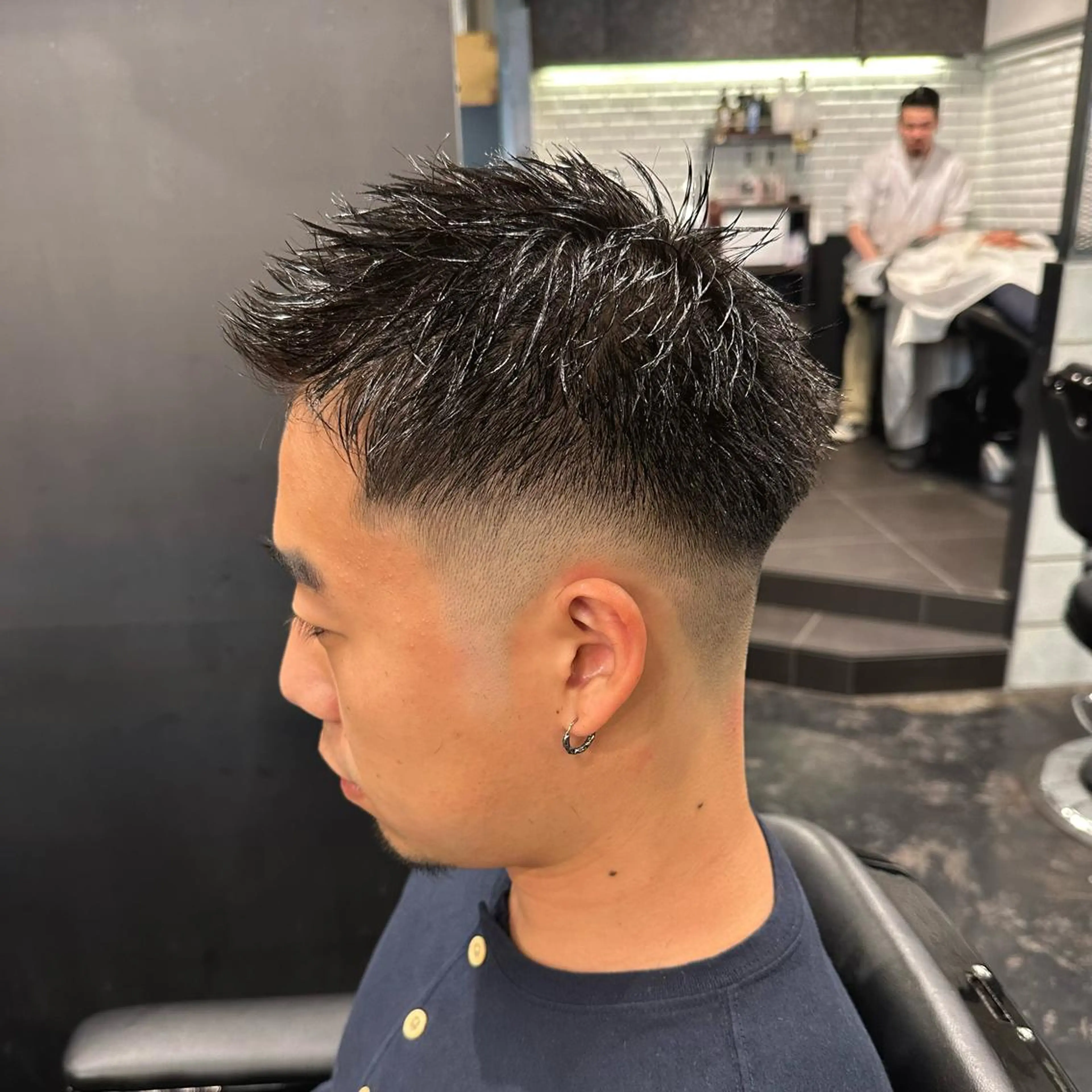 ショート メンズ ツイスパ/メンズ パーマ/歩夢のヘアスタイル