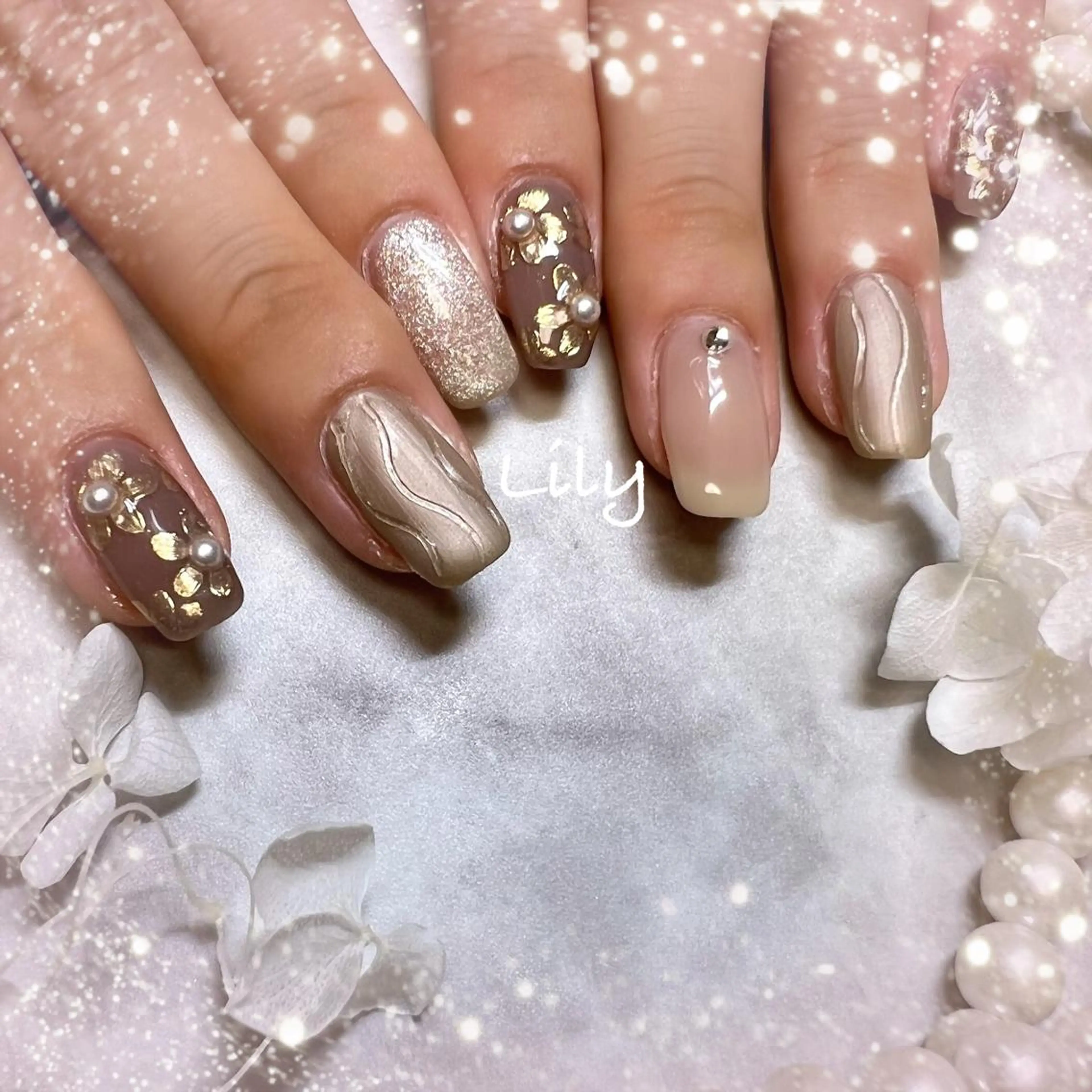 ネイル Nailsalon Lilyのネイルデザイン