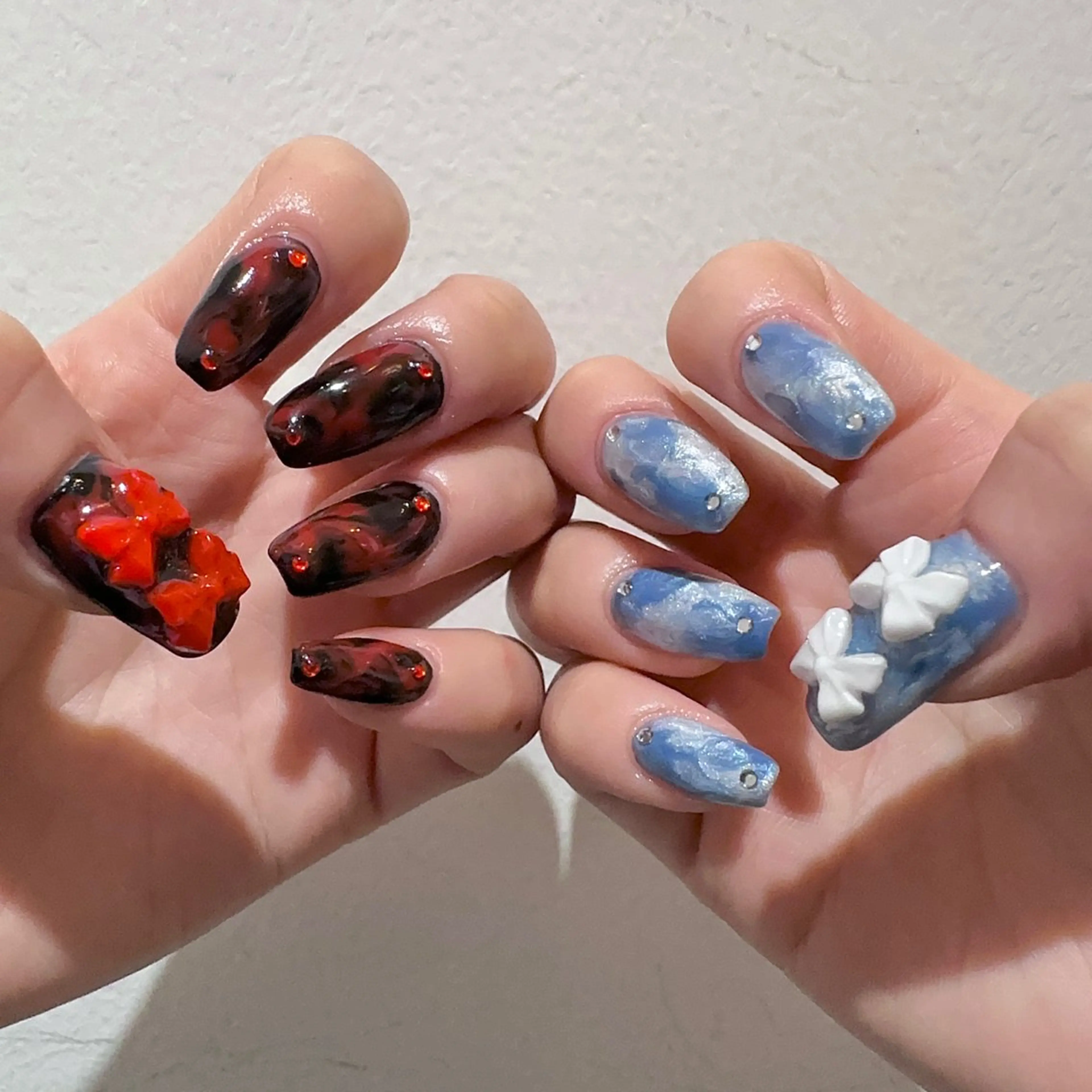 ネイル シモダ カスミ 🦀 @ksm_smdのネイルデザイン