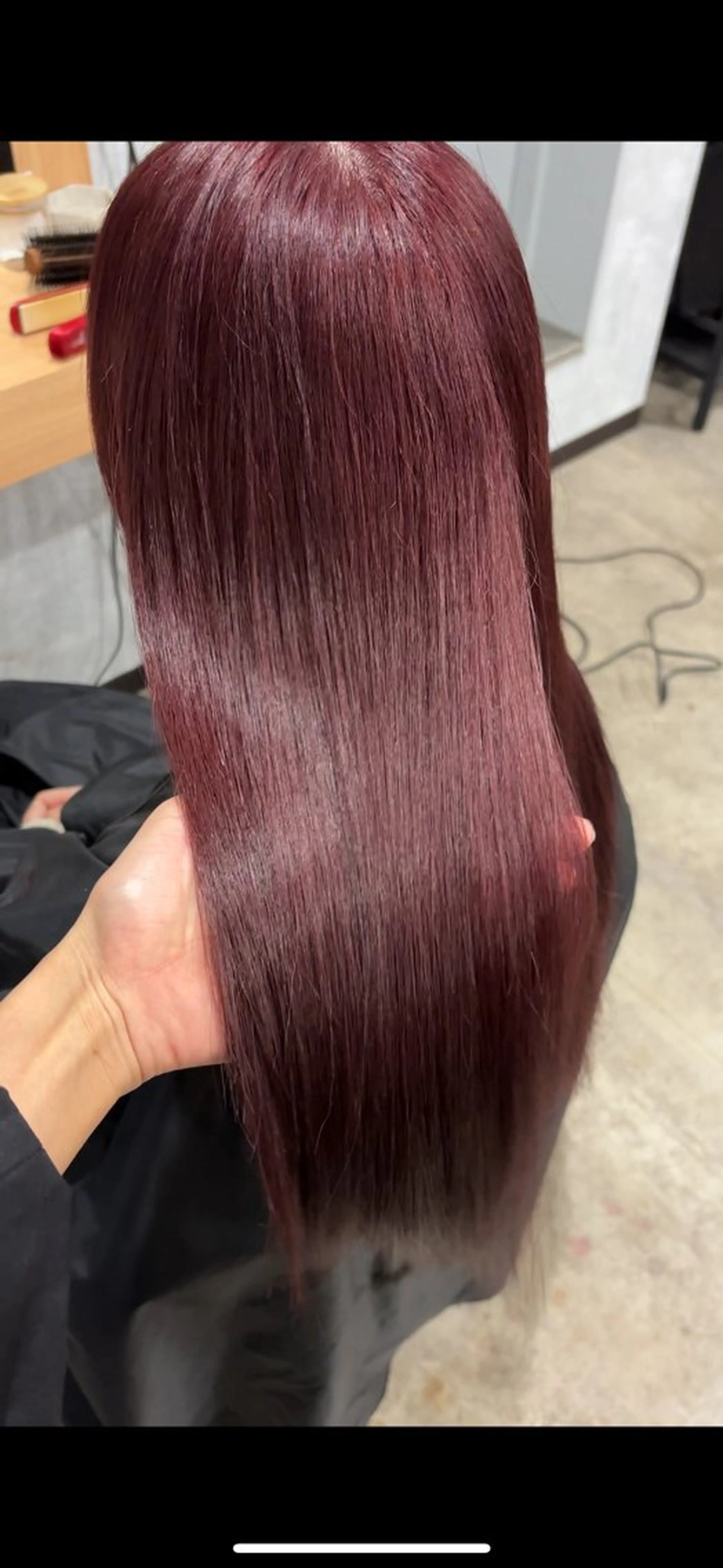 ロング カット ヘアカラー トリートメント 🌐NATSUMI 🌐【寒色カラー】のヘアスタイル