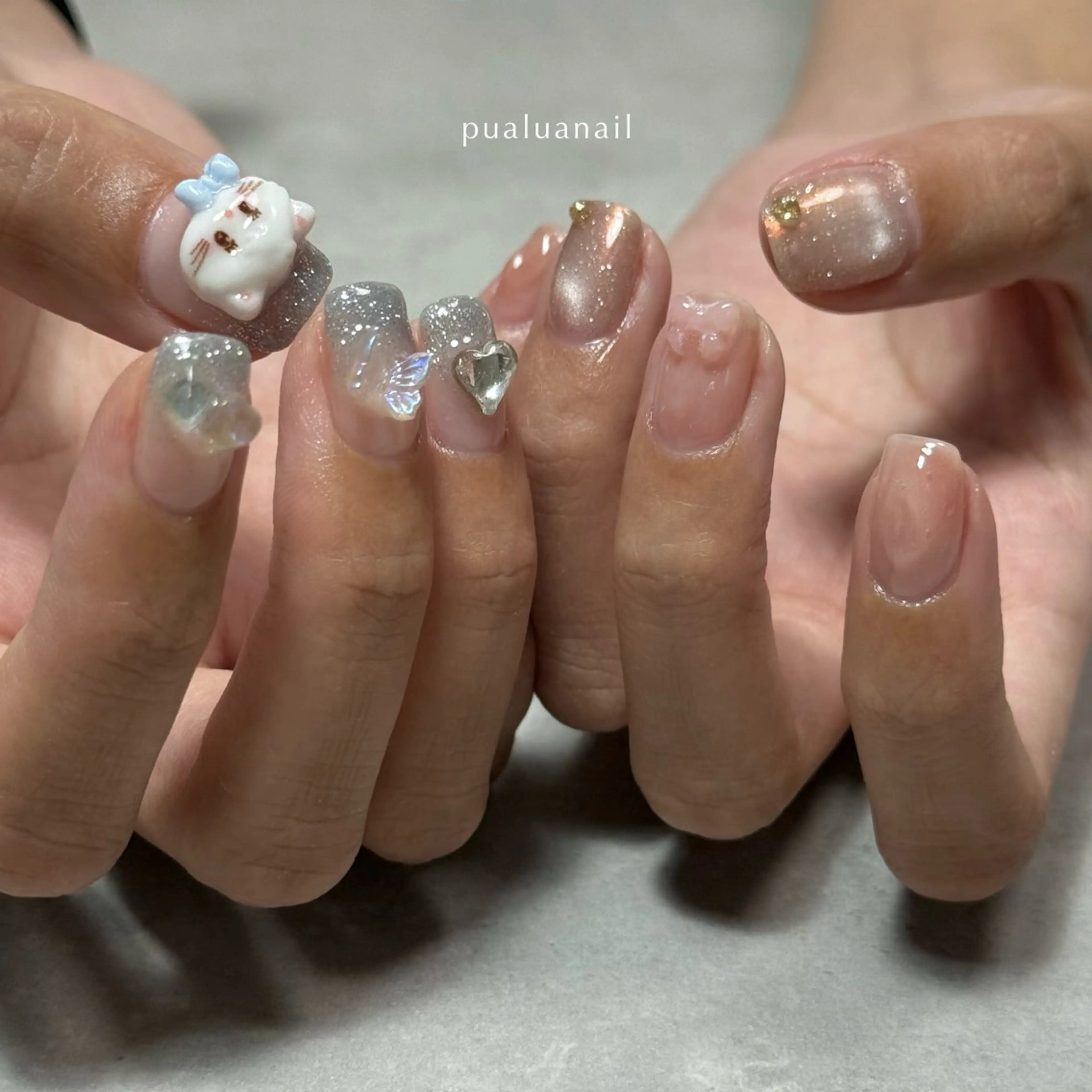ネイル ハンドネイル pualua miharuのネイルデザイン