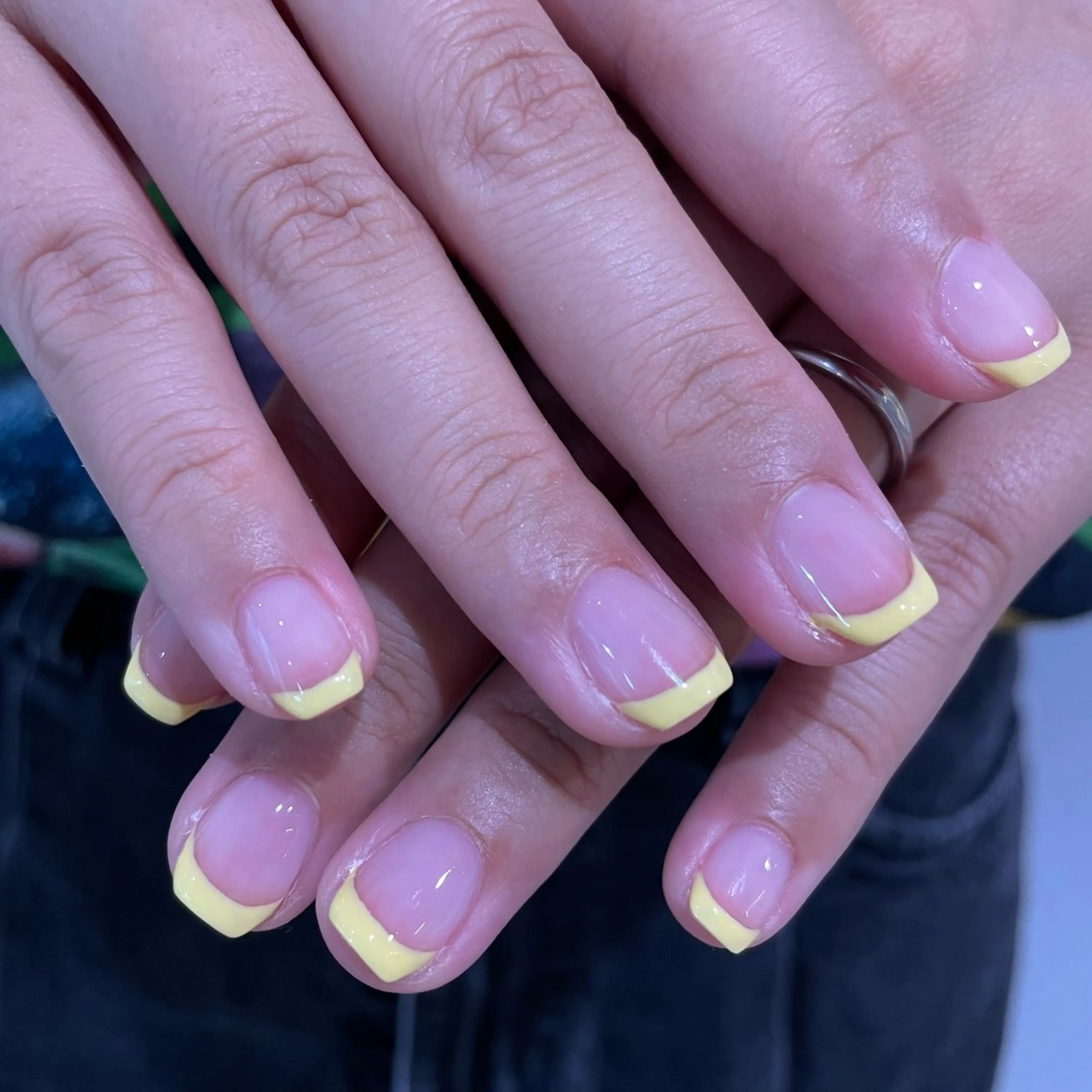 [ハンド]🕊️フレンチネイル🕊️/オフなしの写真