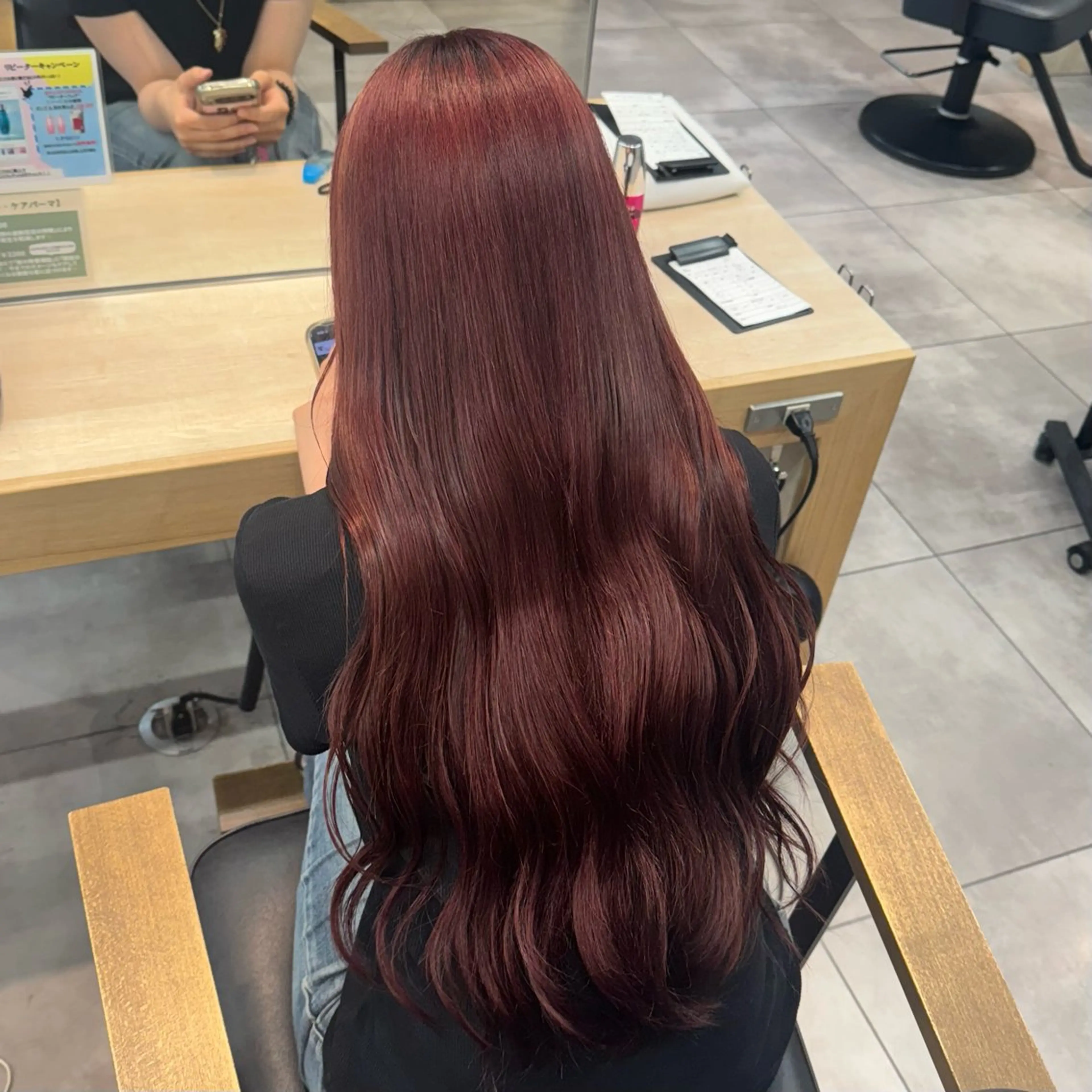 カラー ヘアカラー 韓国ヘア AINA🐱のヘアスタイル