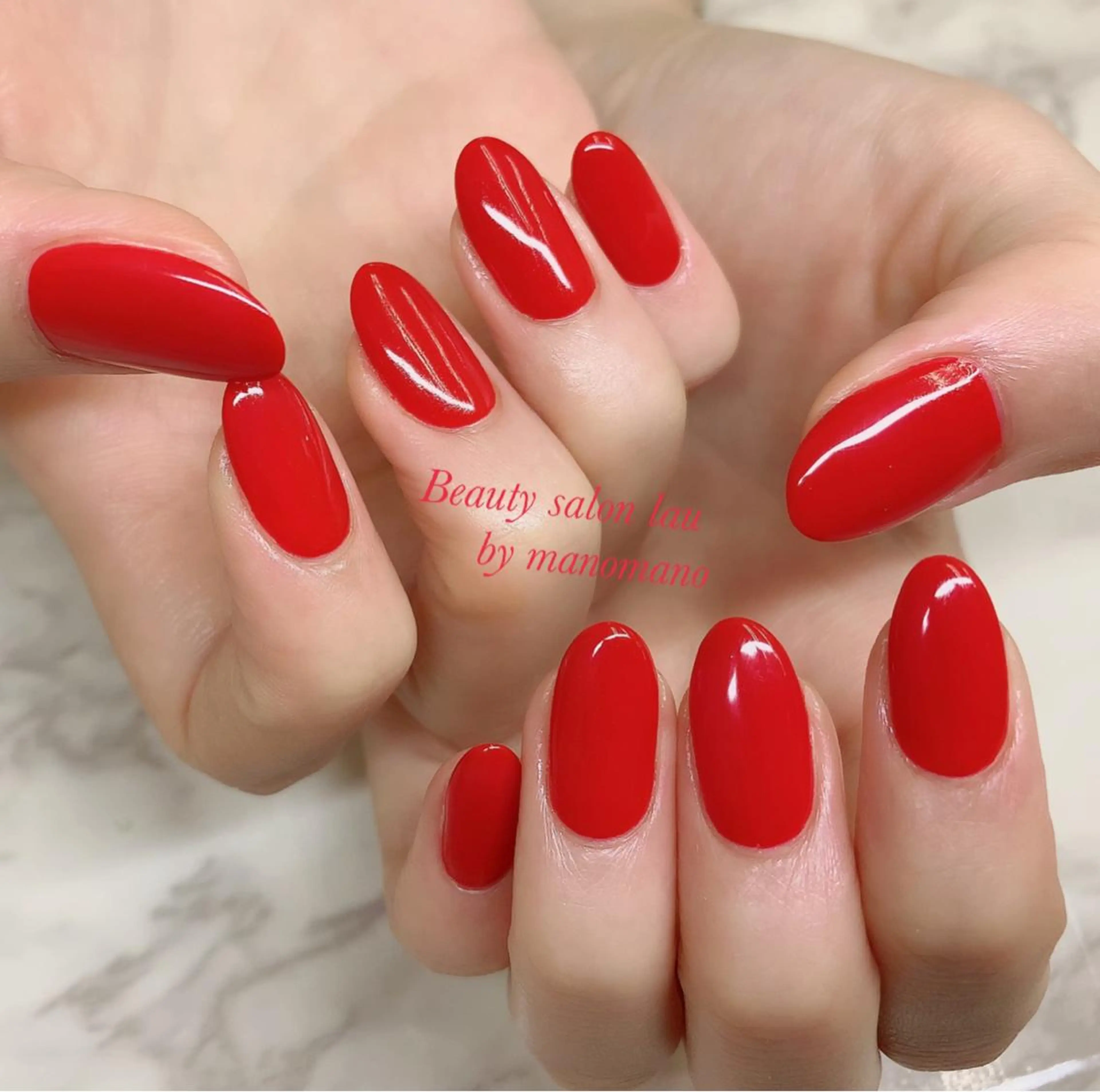 ネイル ハンドネイル ラウバイマノマノ なかざとのネイルデザイン