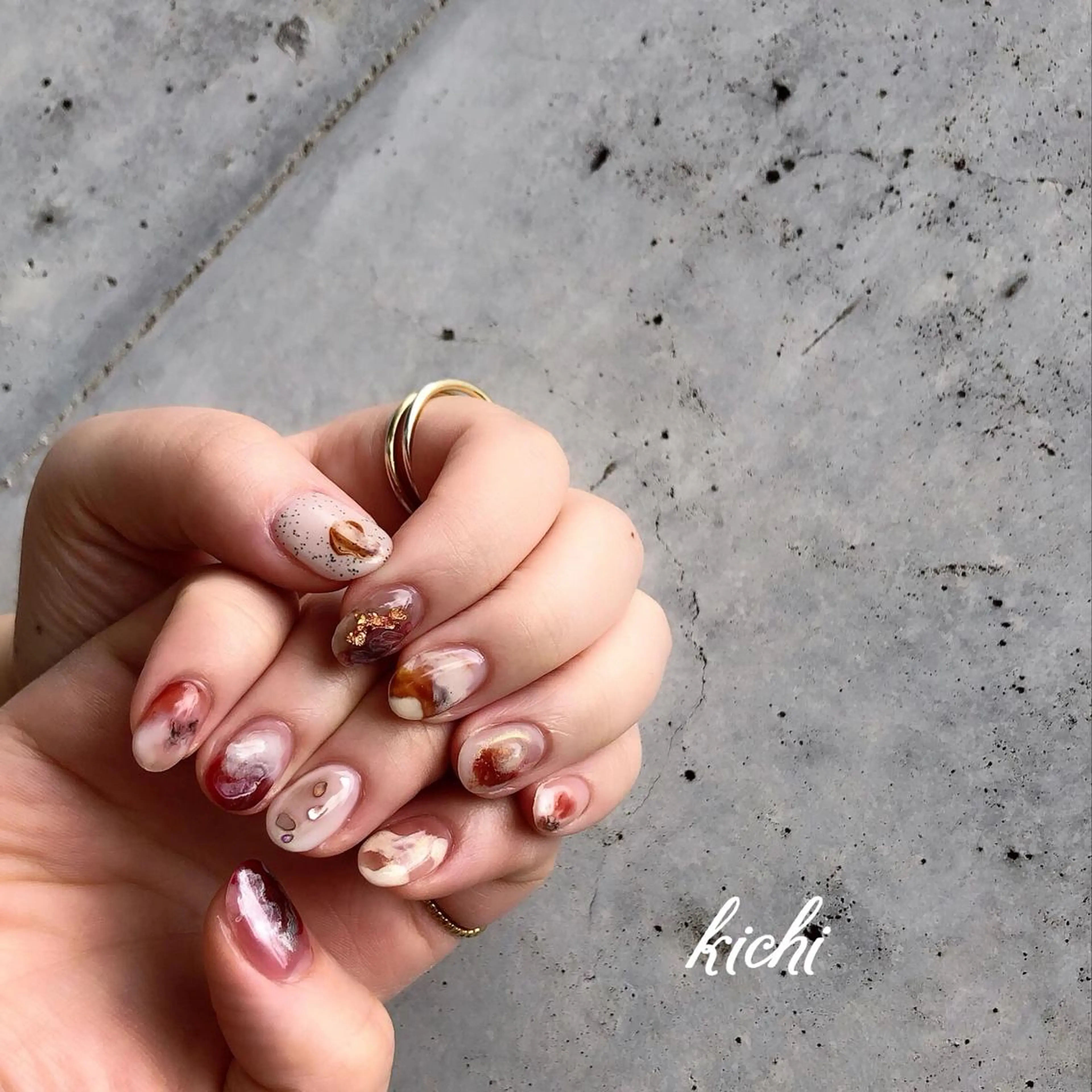 ネイル kichi･:* みじゅのネイルデザイン