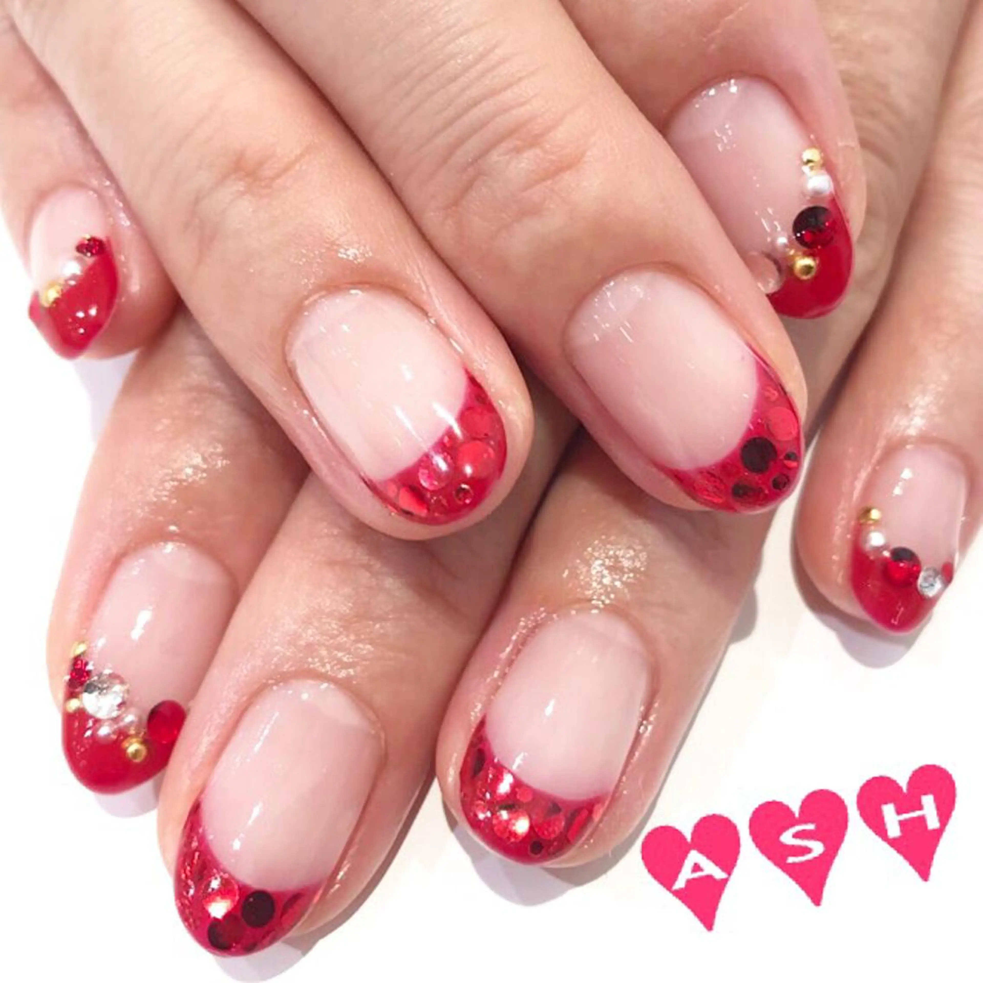 ネイル フレンチネイル 🩵NORIKO 上品ネイルが得意🩵のネイルデザイン